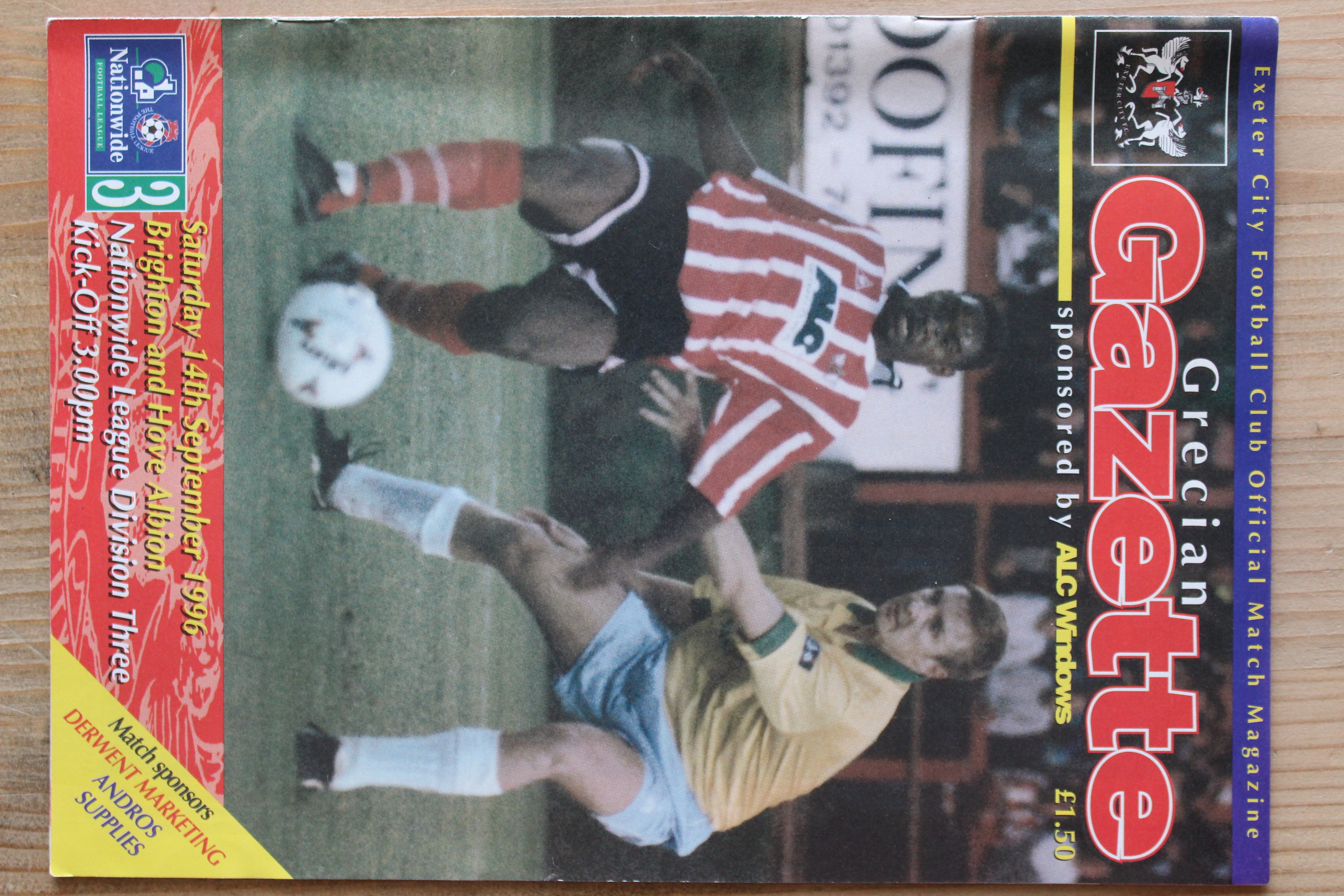 Exeter City FC v Brighton & Hove Albion FC