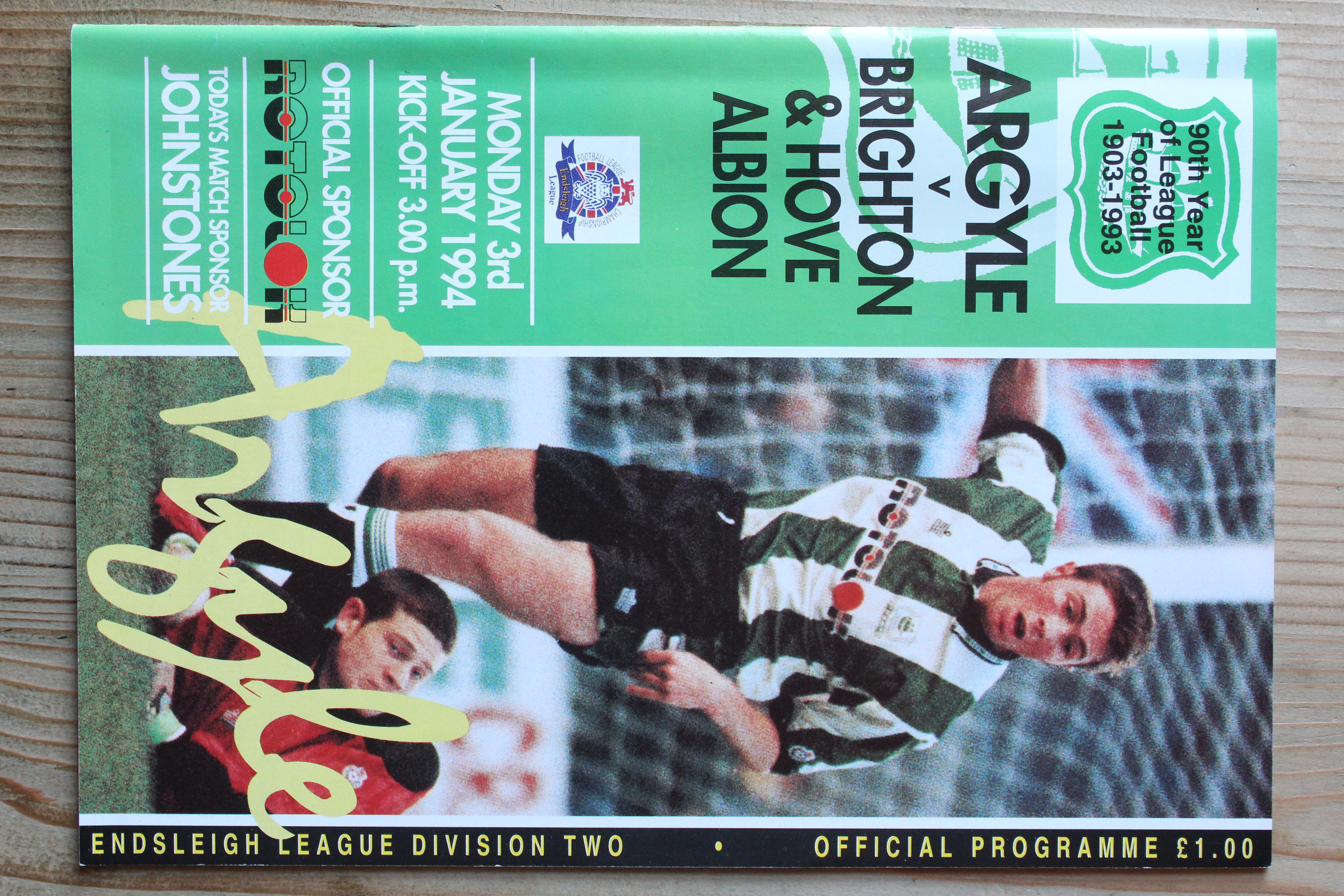 Plymouth Argyle FC v Brighton & Hove Albion FC