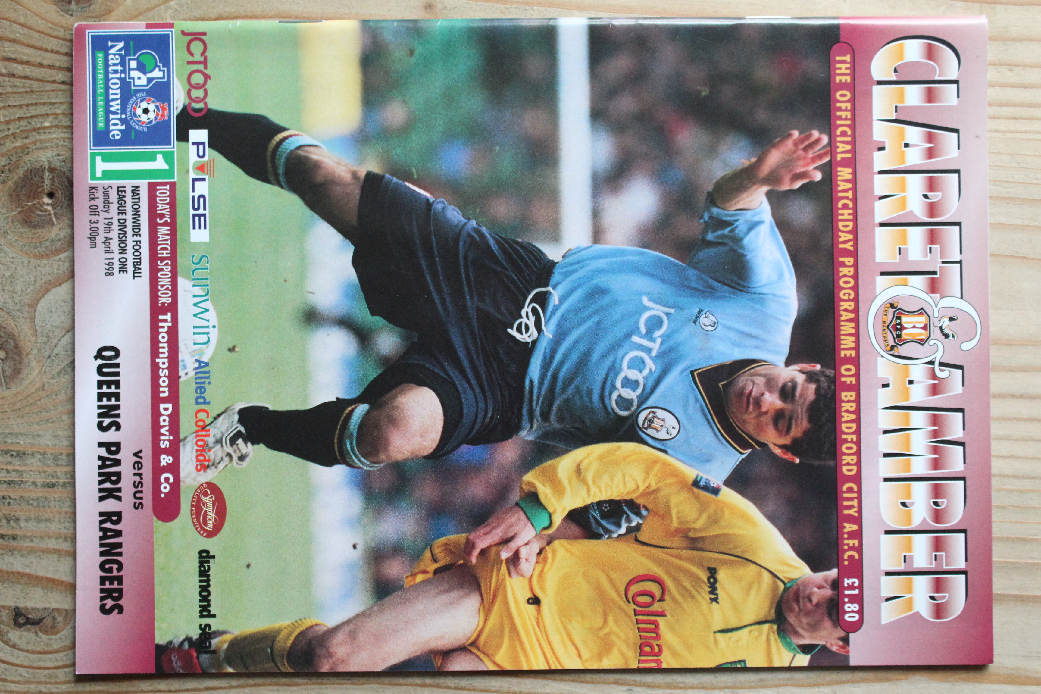 Bradford City FC v Queens Park Rangers FC