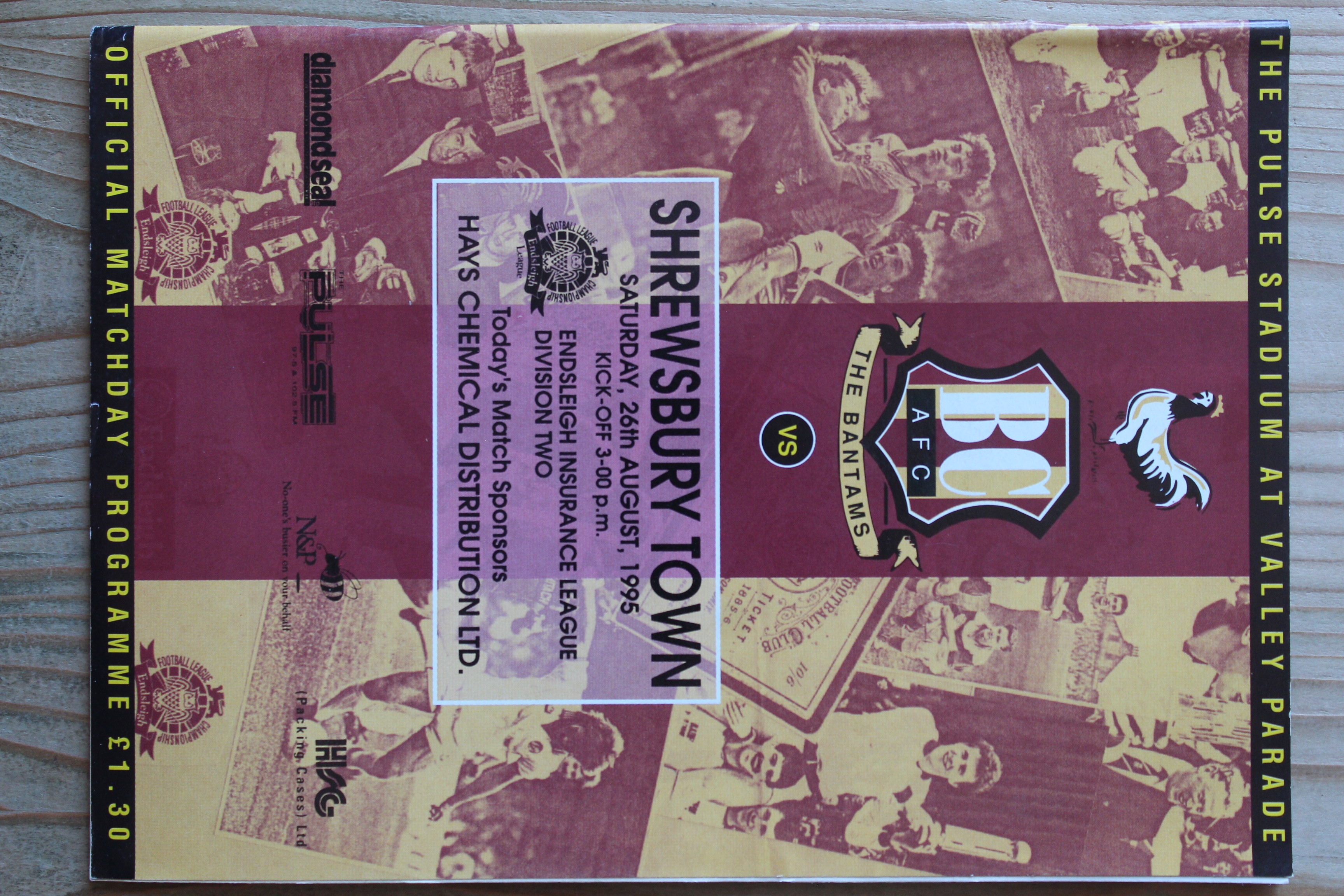 Bradford City FC v Shrewsbury Town FC
