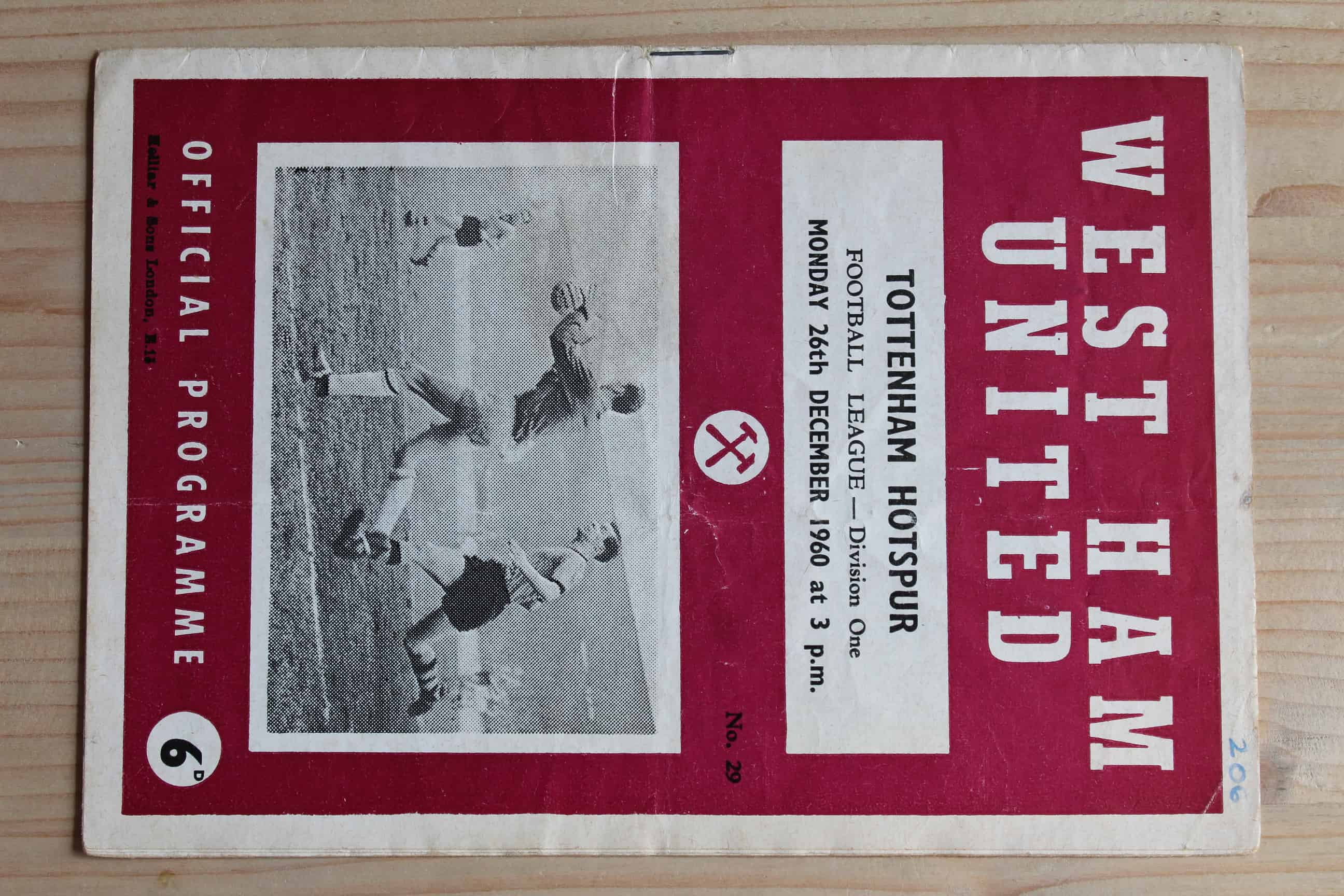 West Ham United FC v Tottenham Hotspur FC