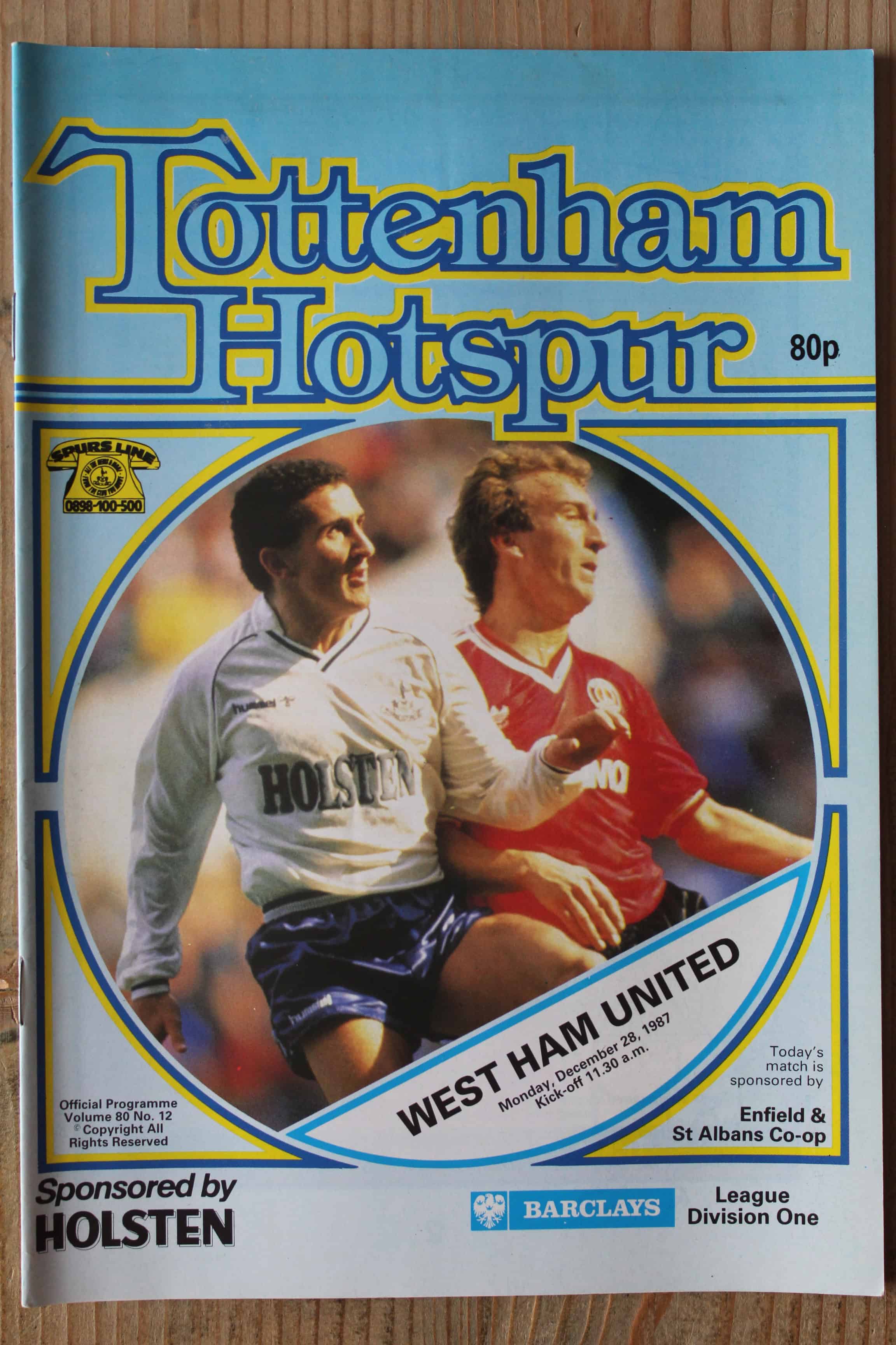 Tottenham Hotspur FC v West Ham United FC