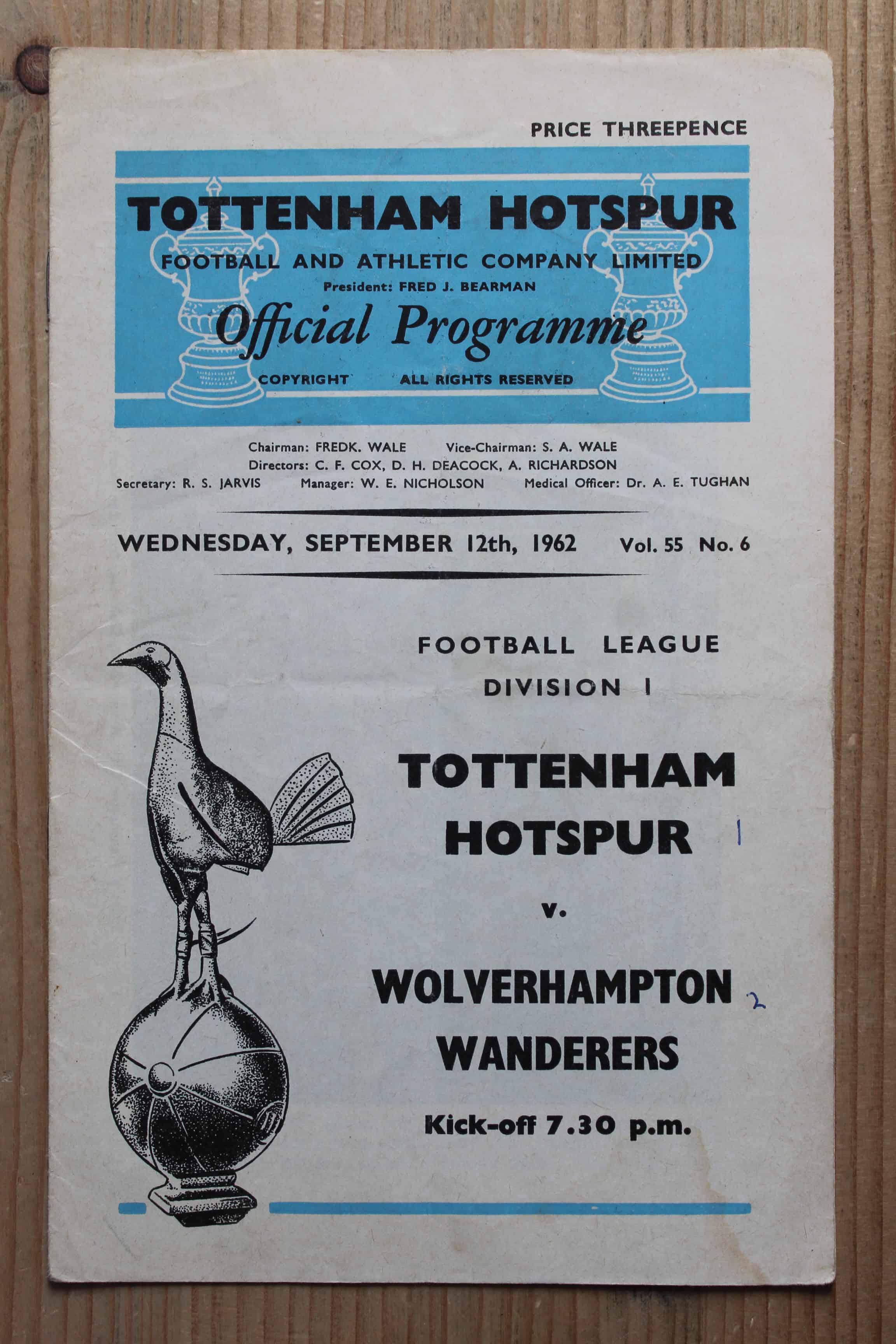 Tottenham Hotspur FC v Wolverhampton Wanderers FC