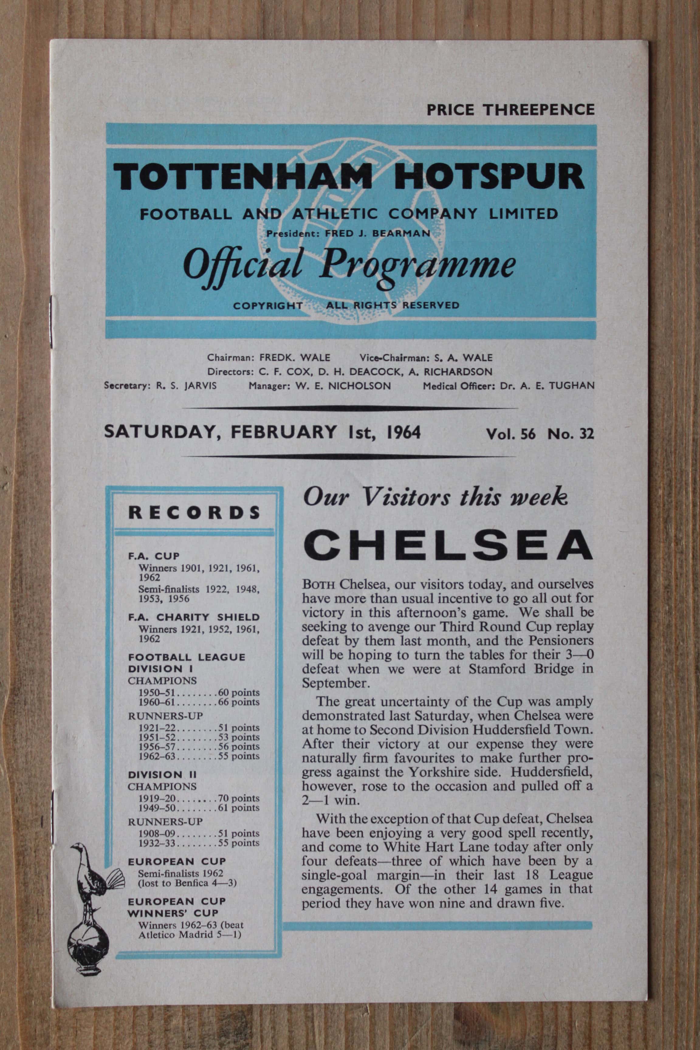 Tottenham Hotspur FC v Chelsea FC