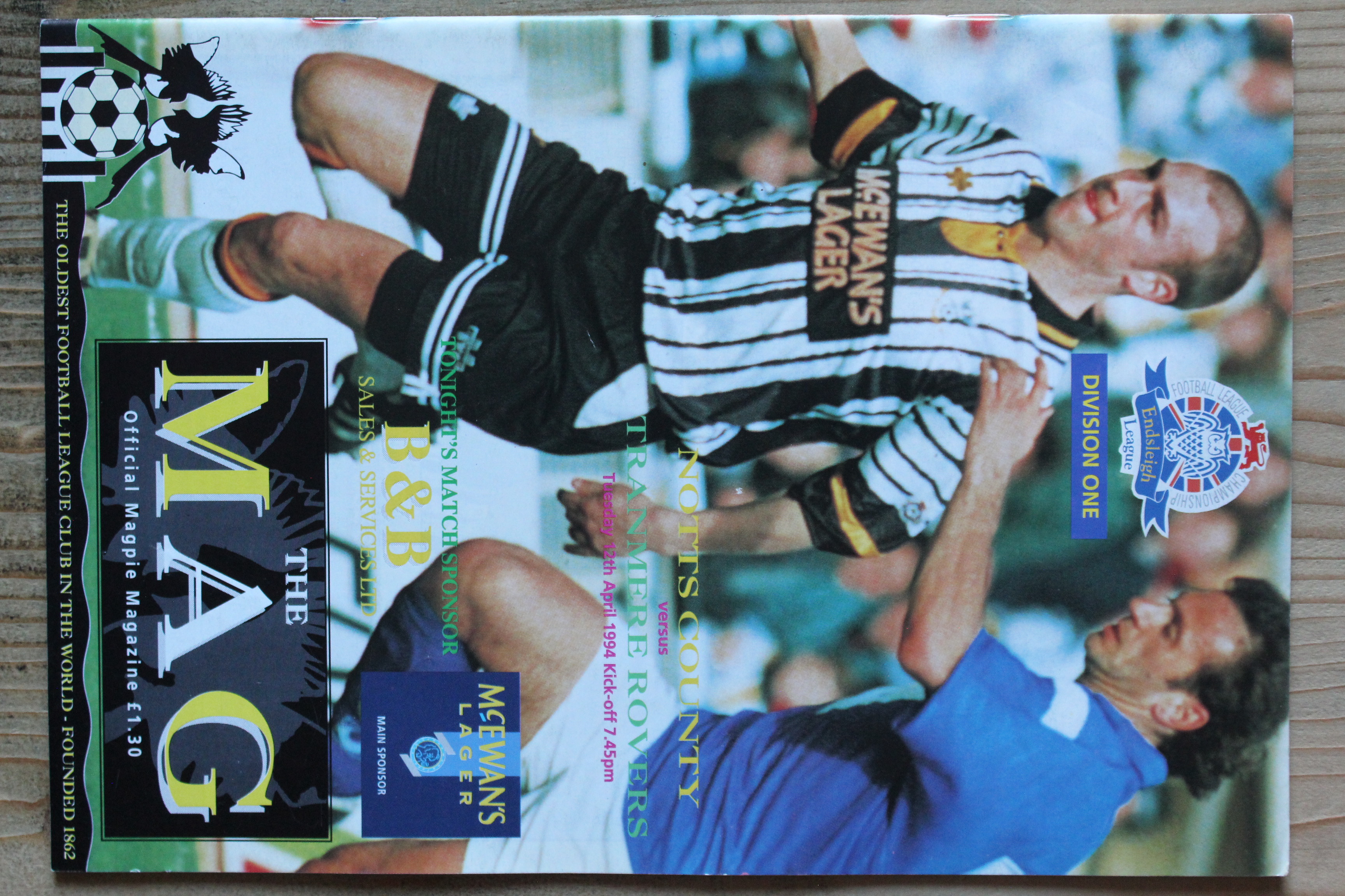 Notts County FC v Tranmere Rovers FC