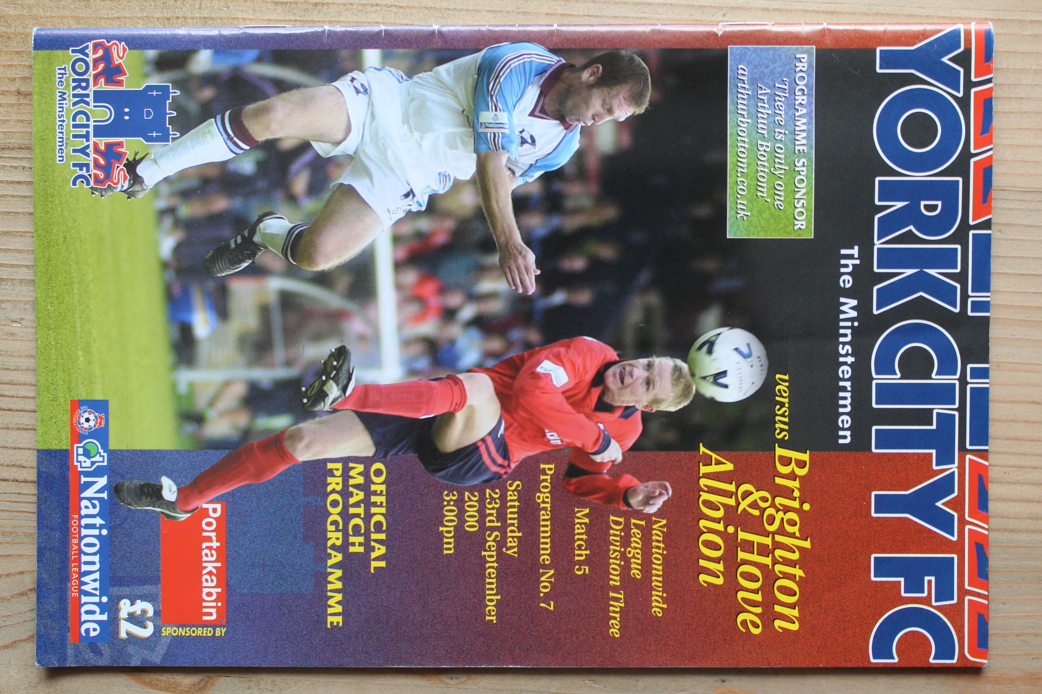 York City FC v Brighton & Hove Albion FC
