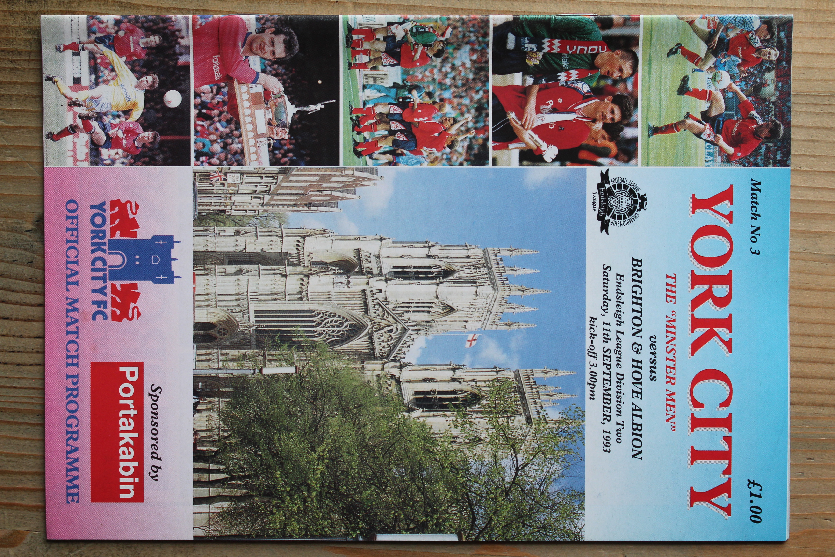 York City FC v Brighton & Hove Albion FC