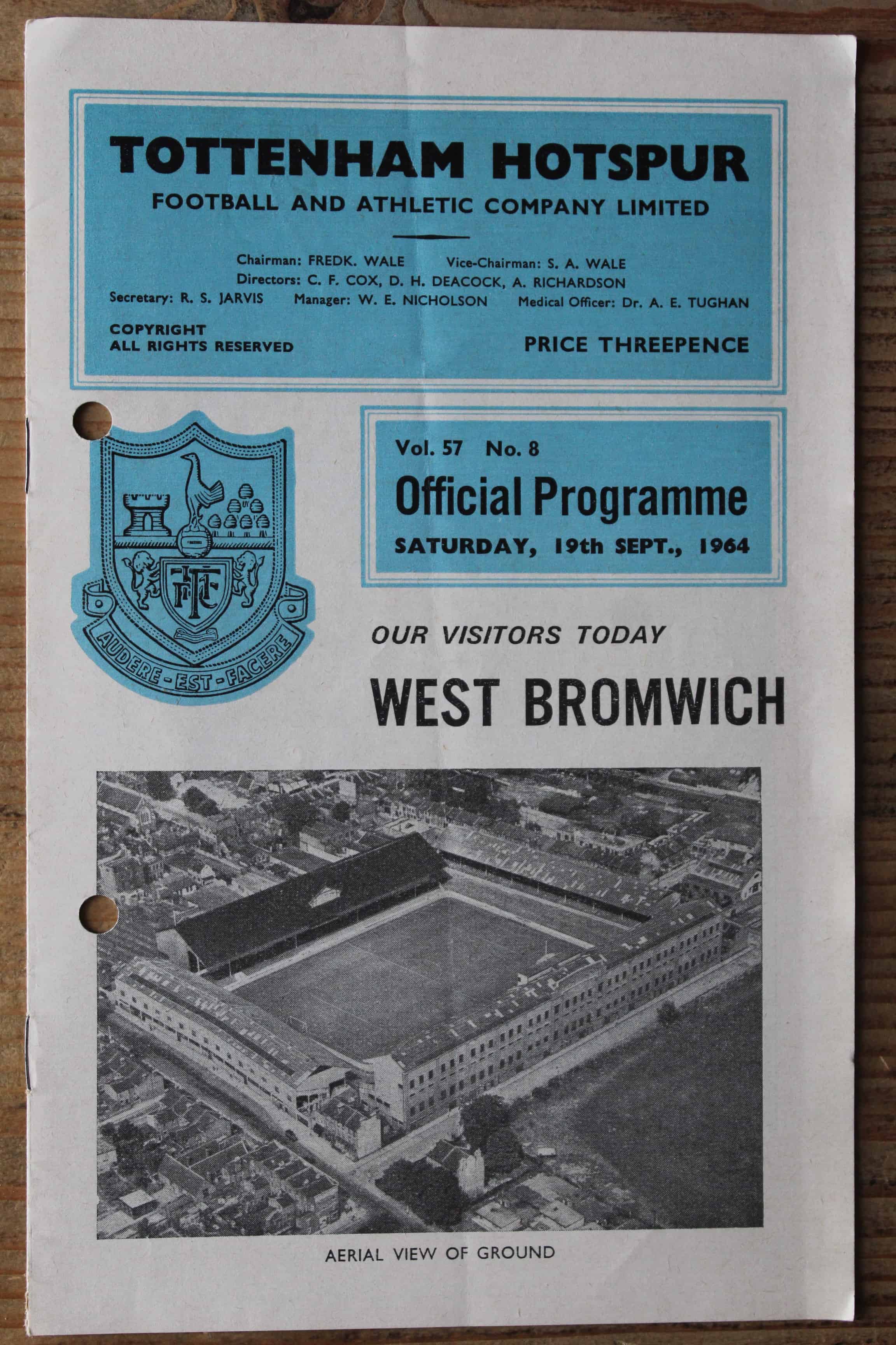 Tottenham Hotspur FC v West Bromwich Albion FC 