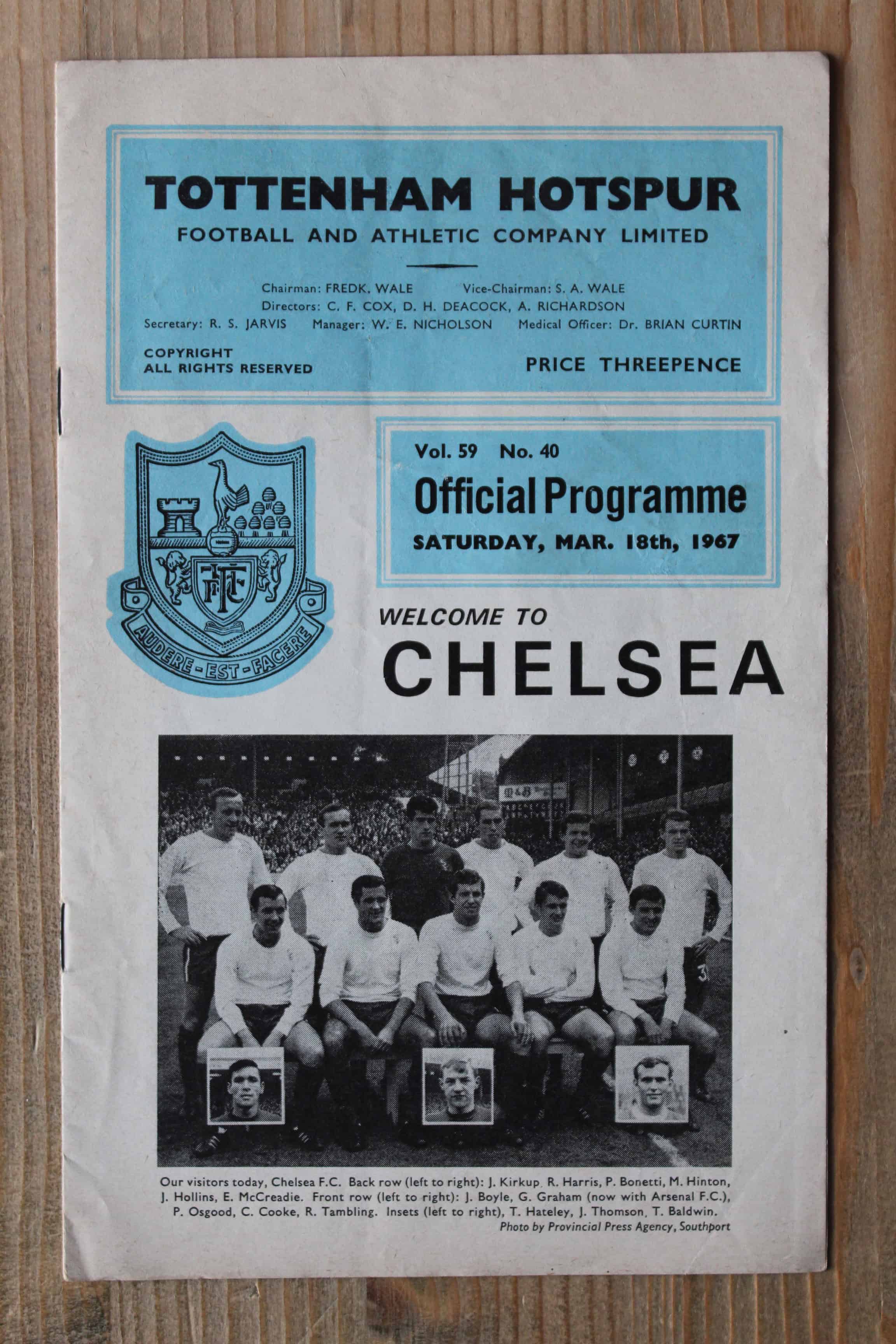Tottenham Hotspur FC v Chelsea FC