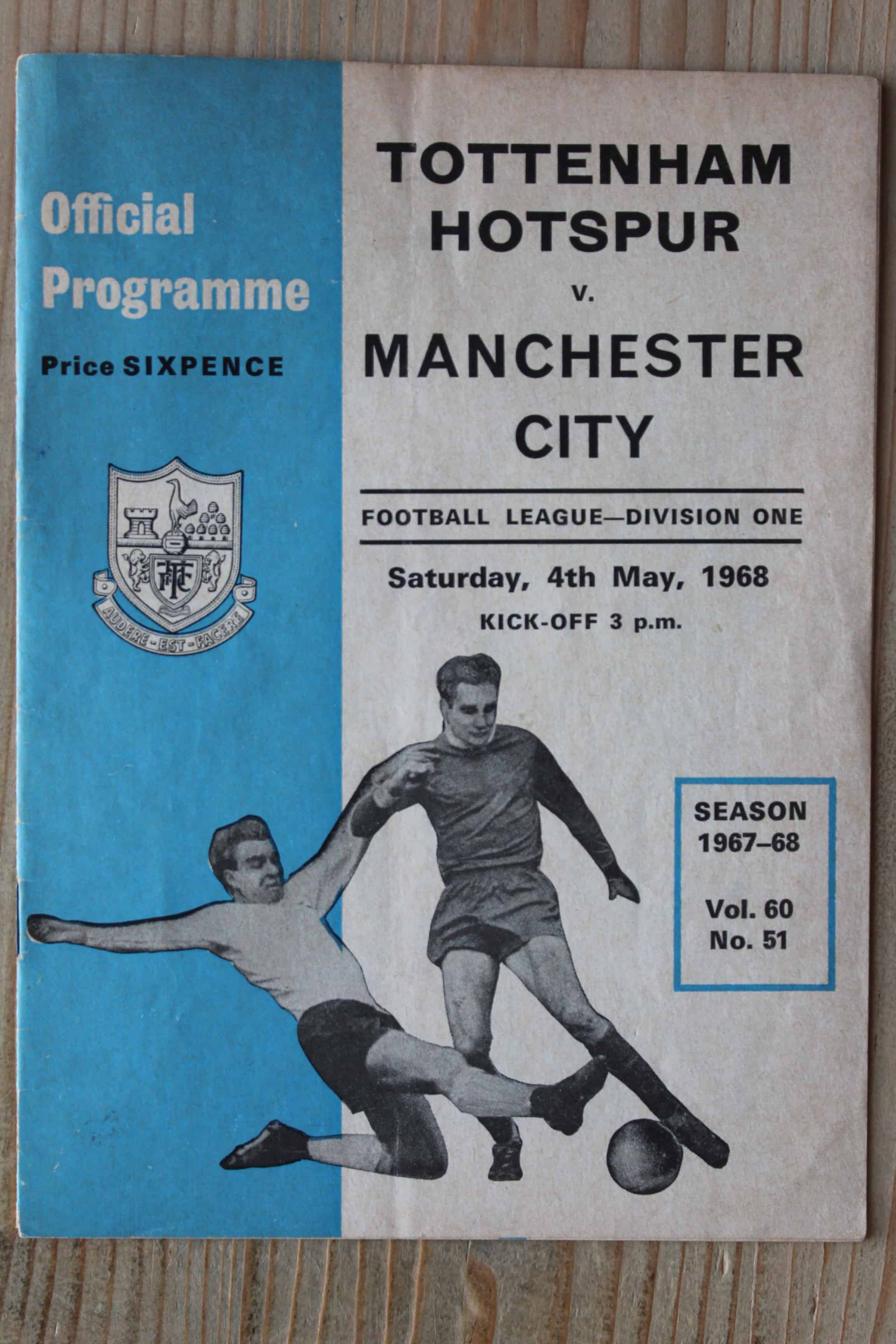 Tottenham Hotspur FC v Manchester City FC