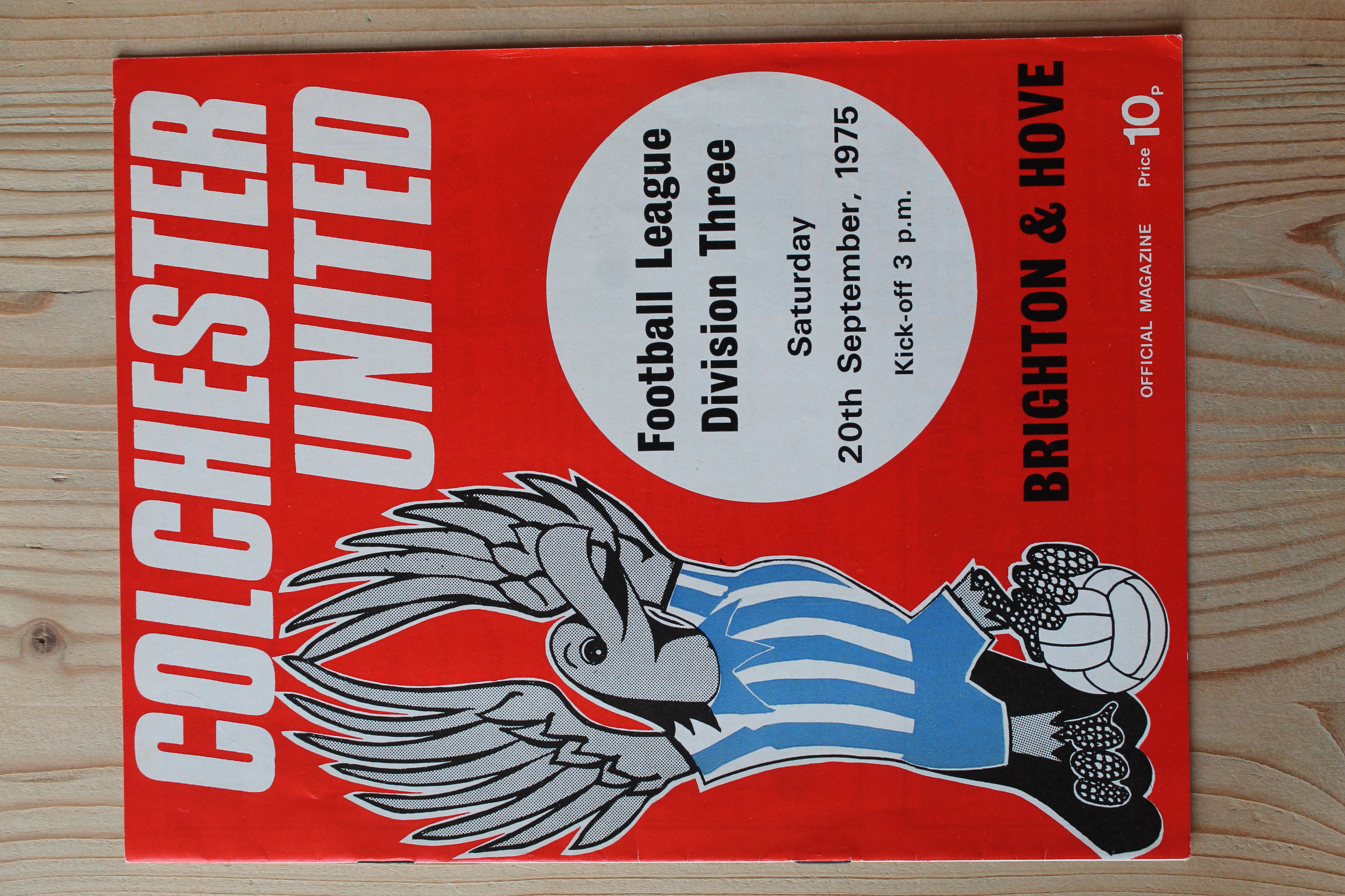 Colchester United FC v Brighton & Hove Albion FC