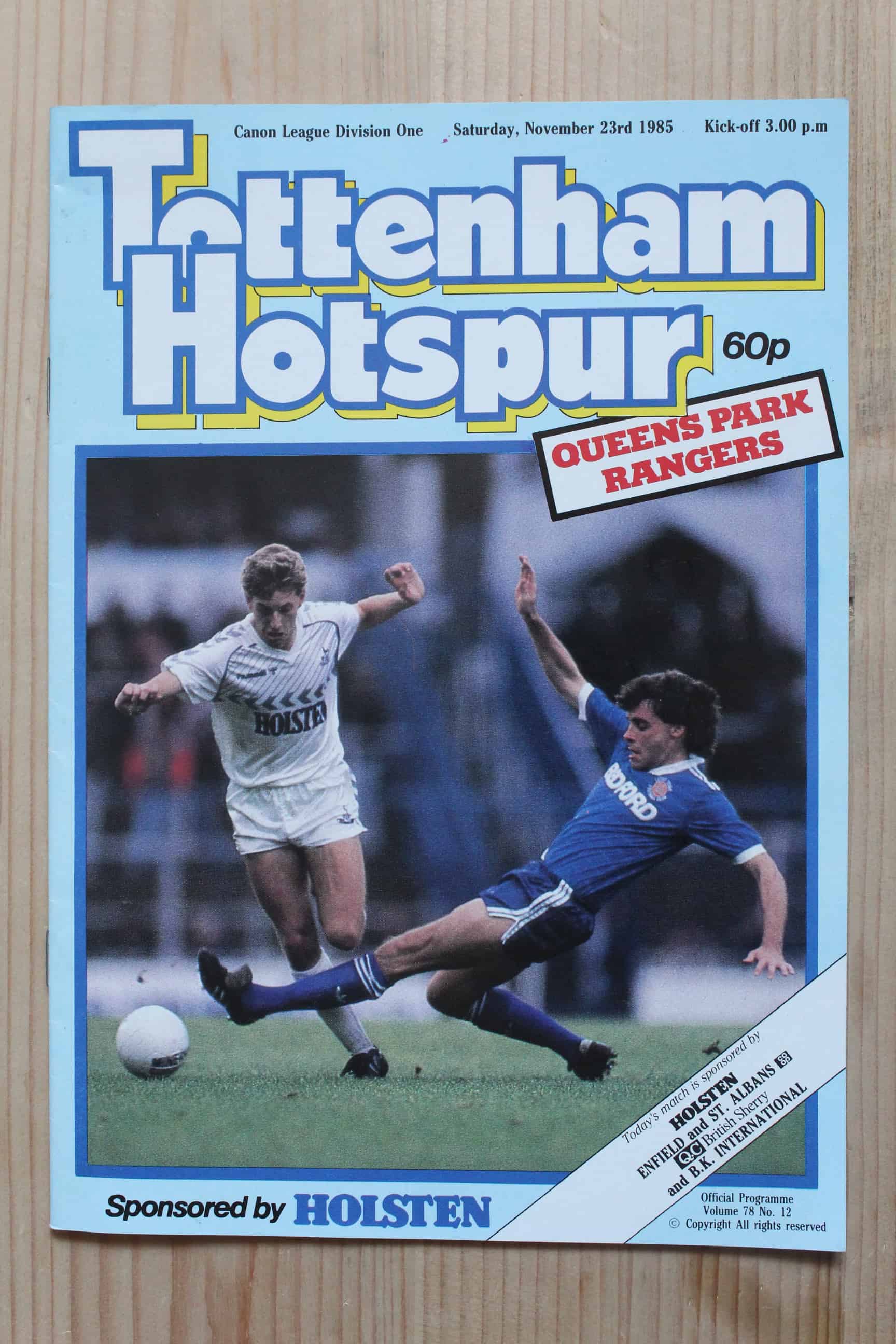 Tottenham Hotspur FC v Queens Park Rangers FC