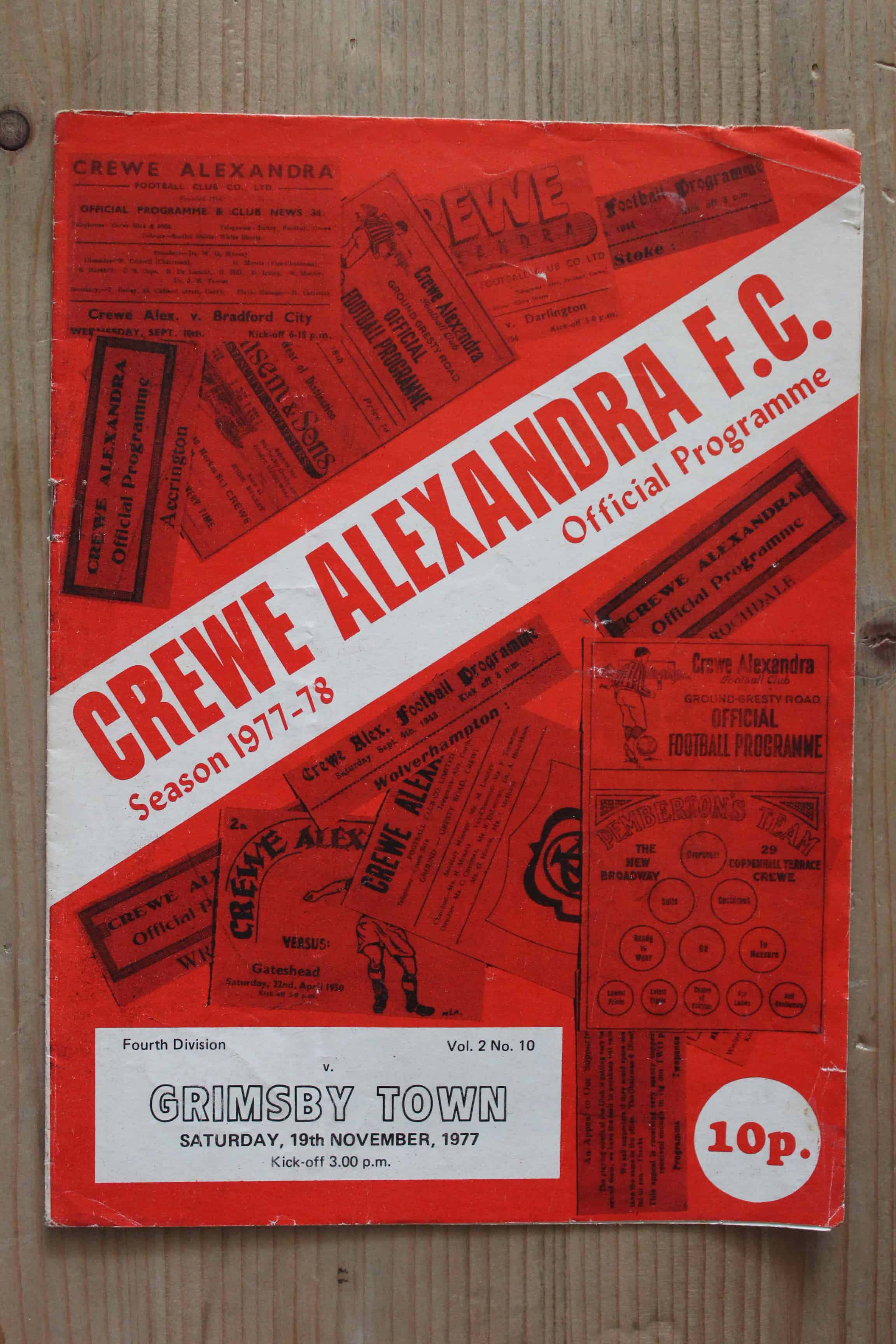 Crewe Alexandra FC v Grimsby Town FC