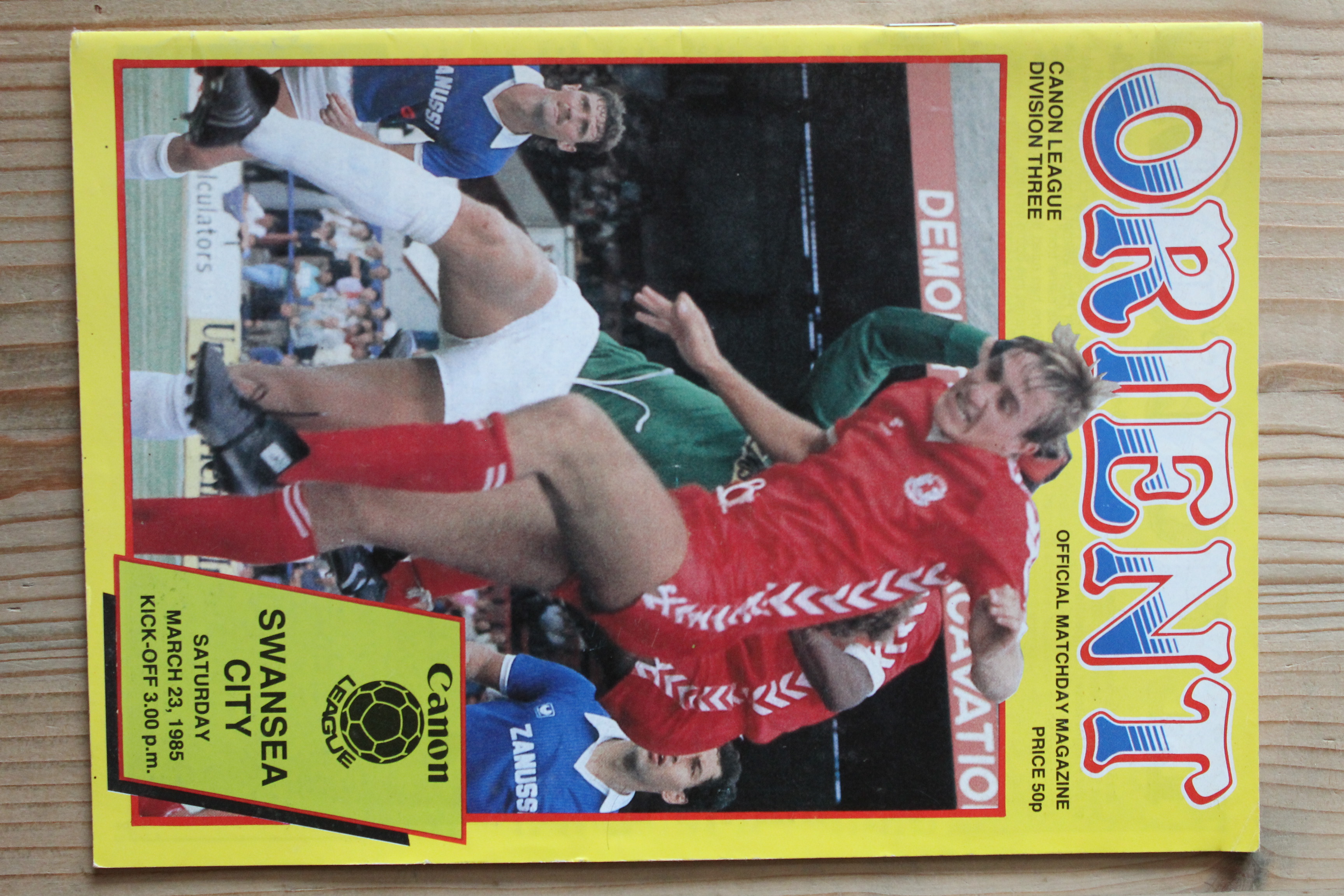 Orient v Swansea City FC