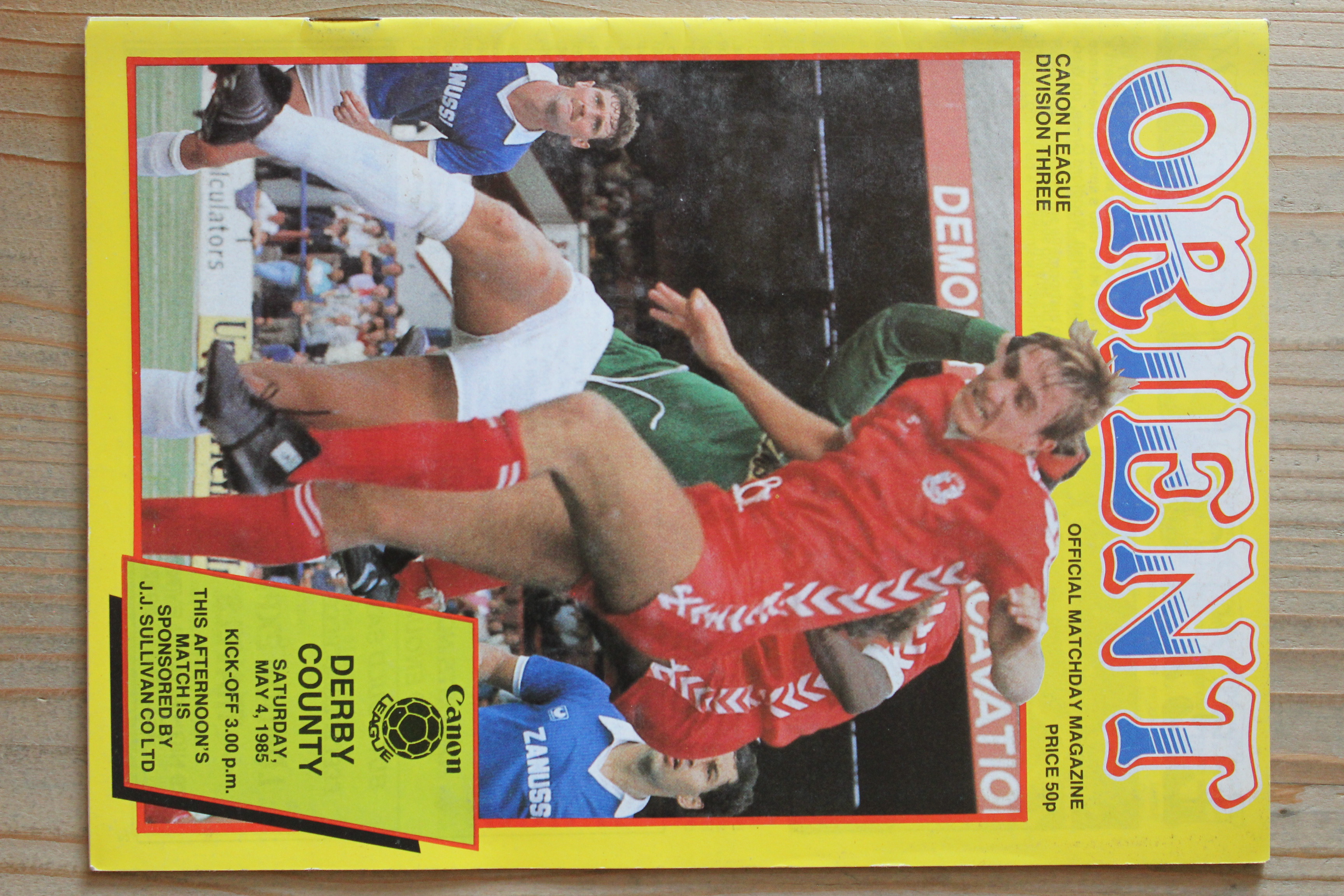 Orient v Derby County FC