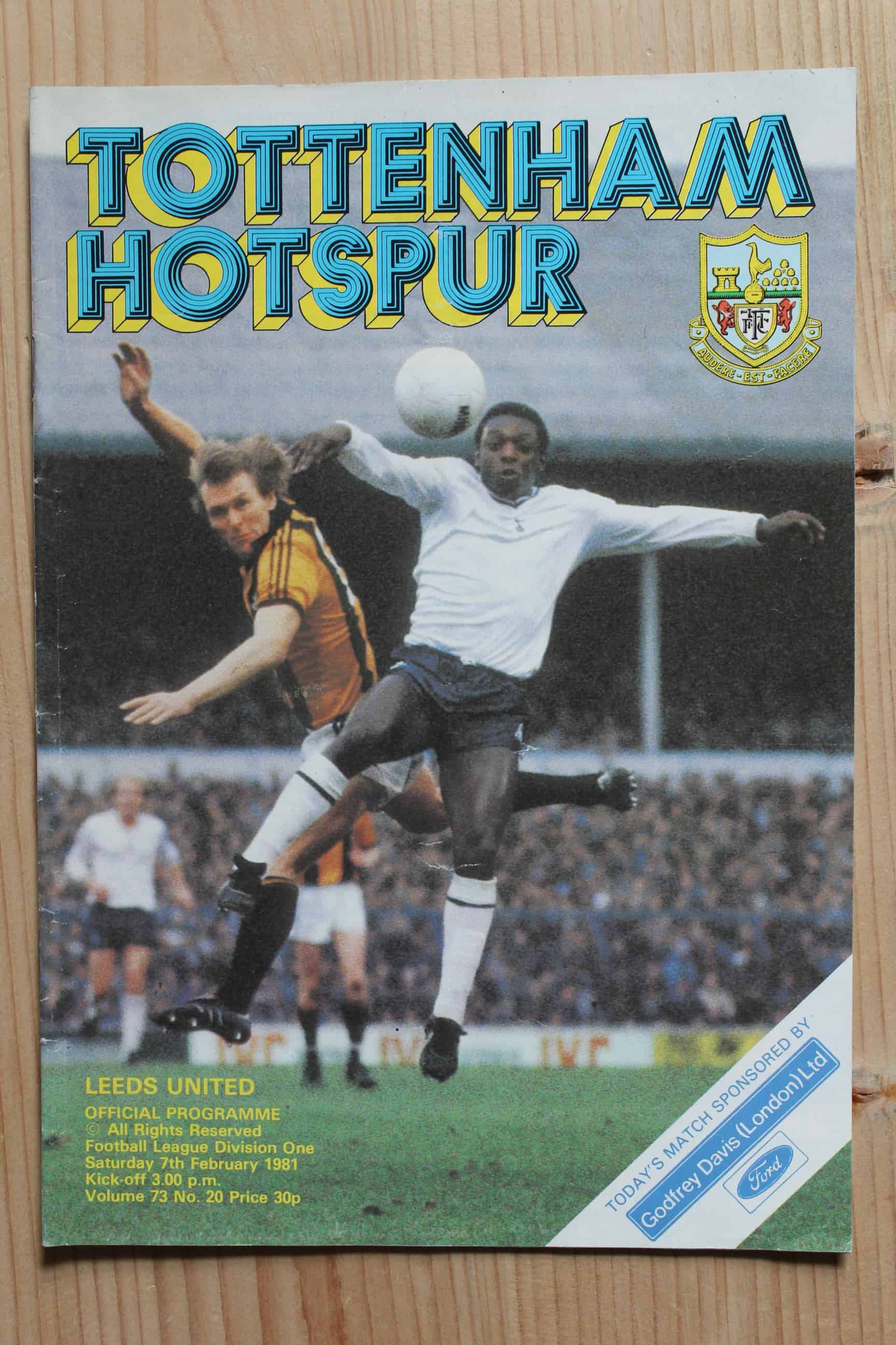 Tottenham Hotspur FC v Leeds United FC