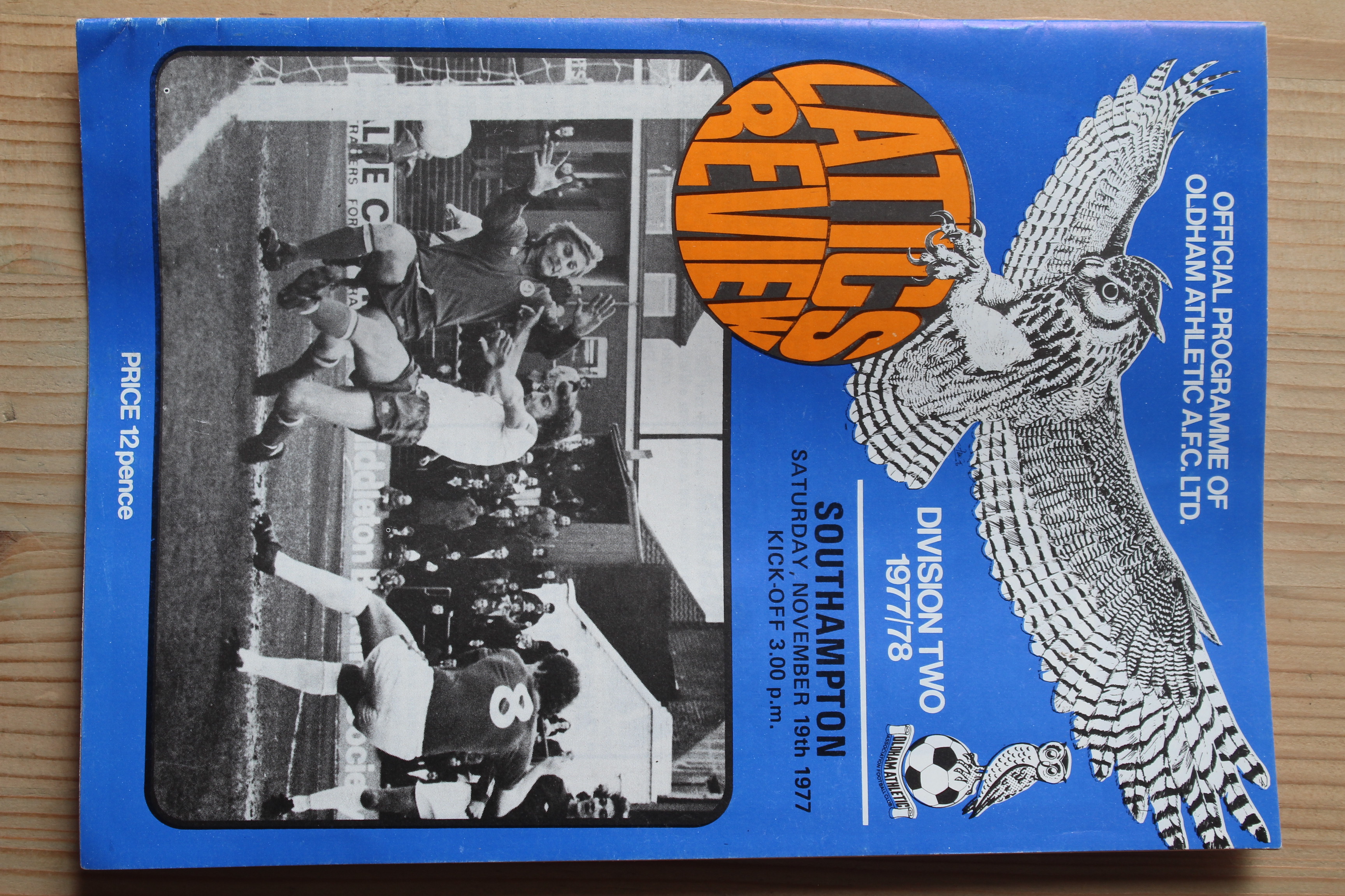Oldham Athletic FC v Southampton FC