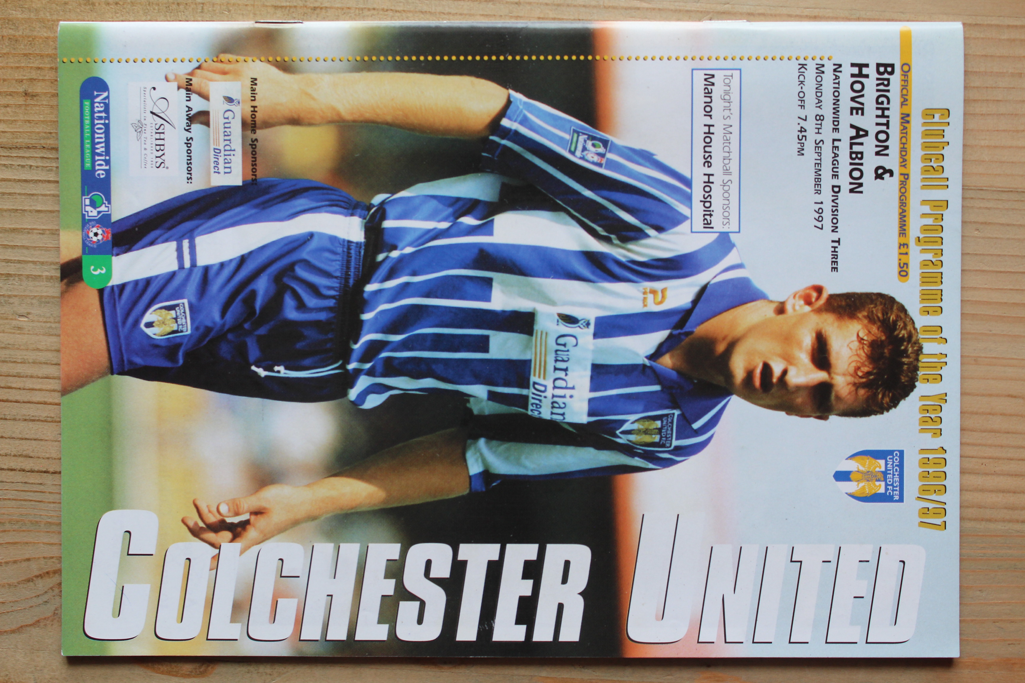 Colchester United FC v Brighton & Hove Albion FC
