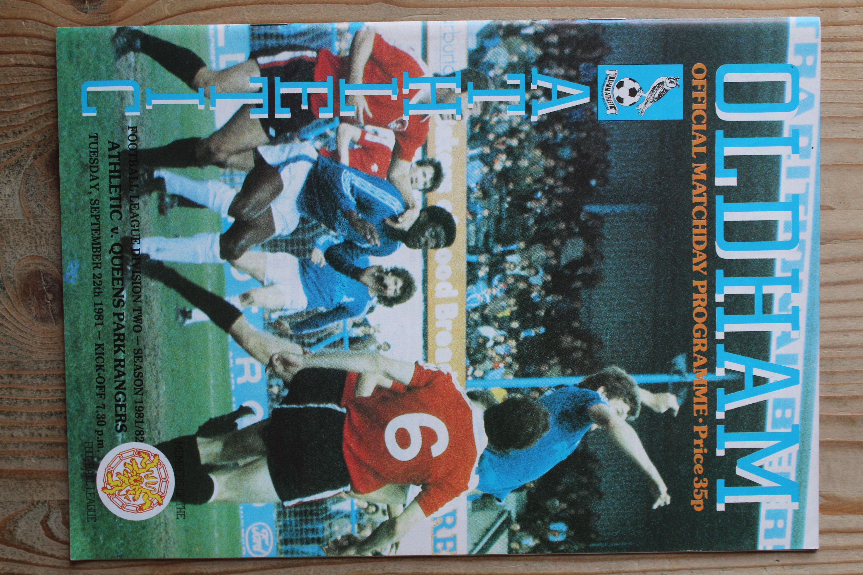 Oldham Athletic FC v Queens Park Rangers FC