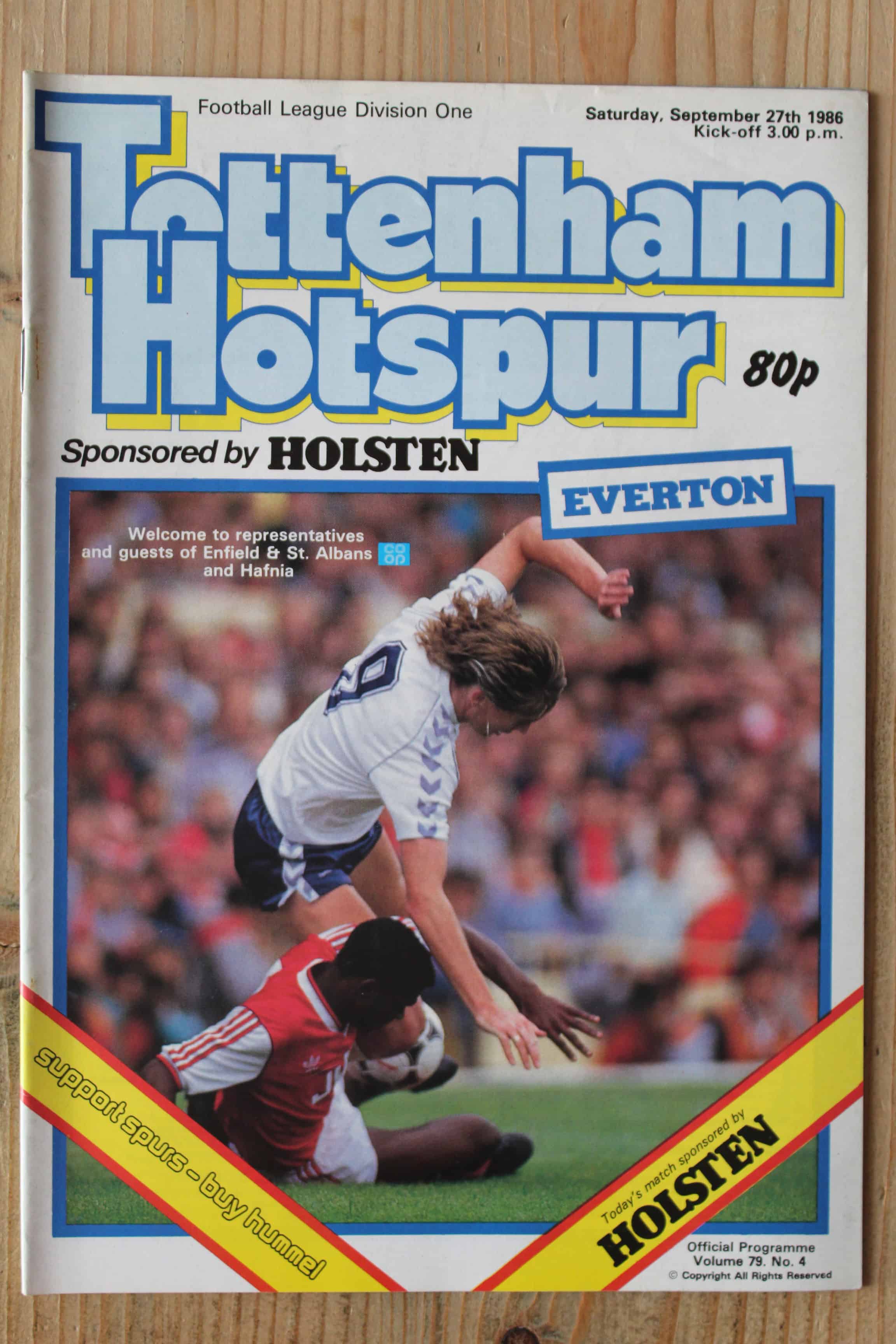 Tottenham Hotspur FC v Everton FC