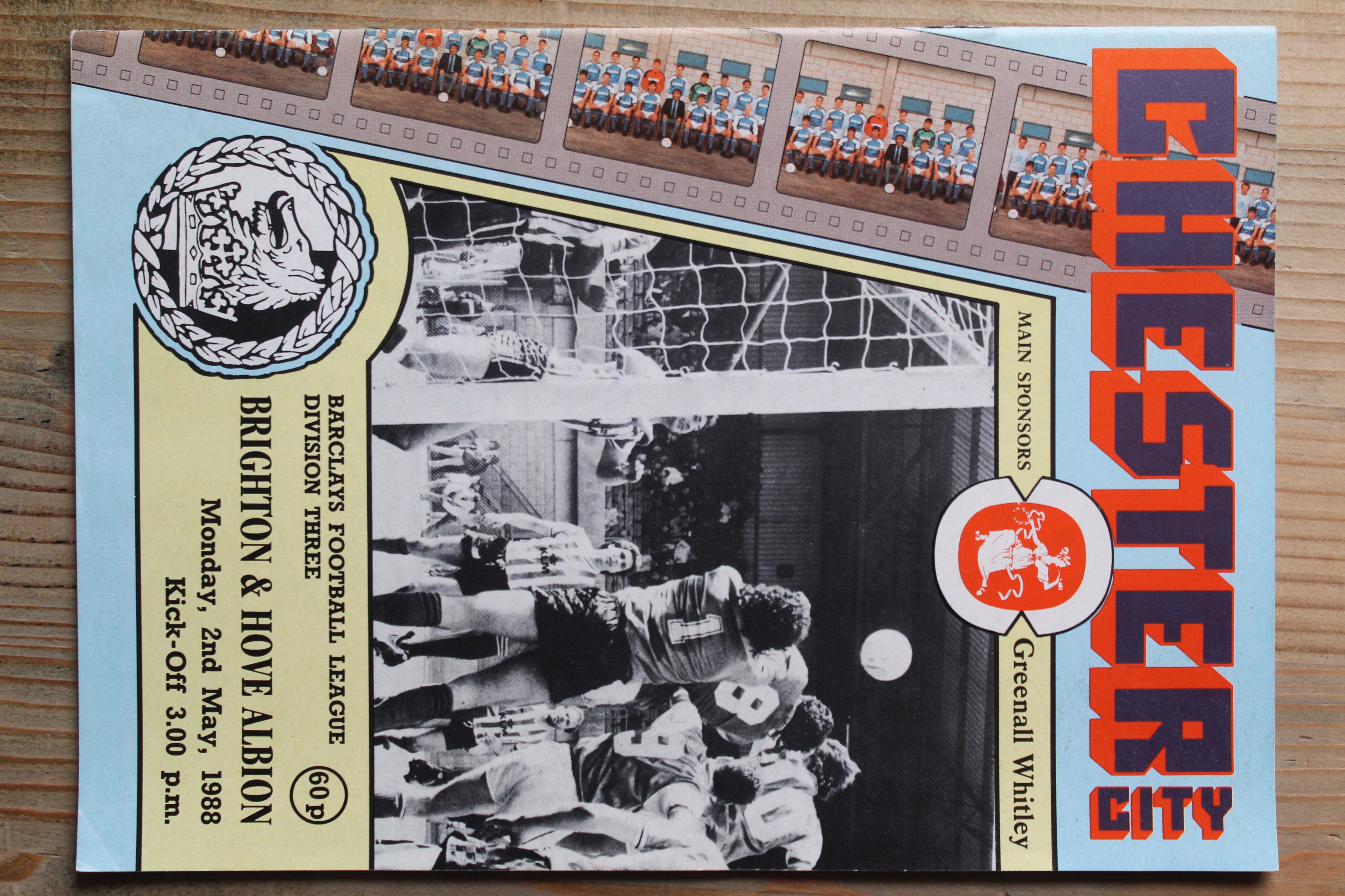 Chester City FC v Brighton & Hove Albion FC