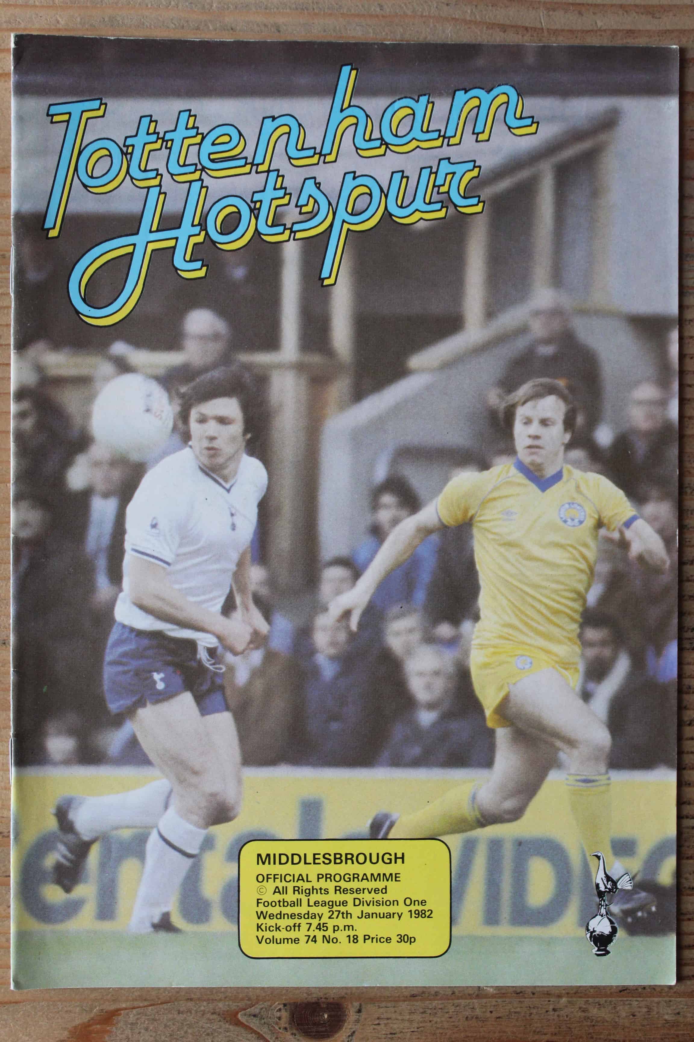 Tottenham Hotspur FC v Middlesbrough FC