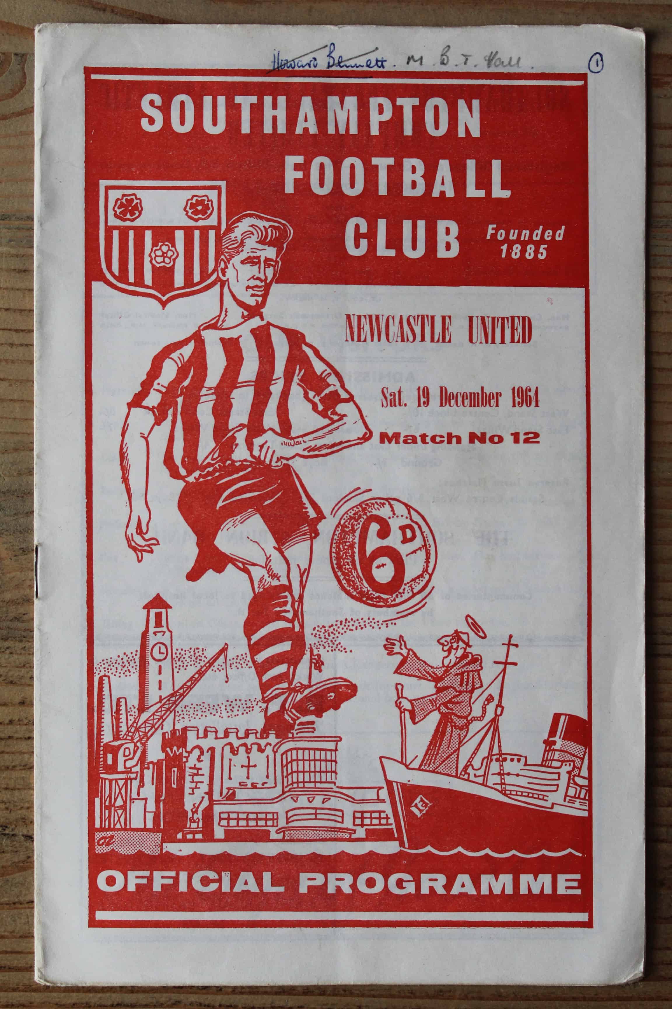 Southampton FC v Newcastle United FC