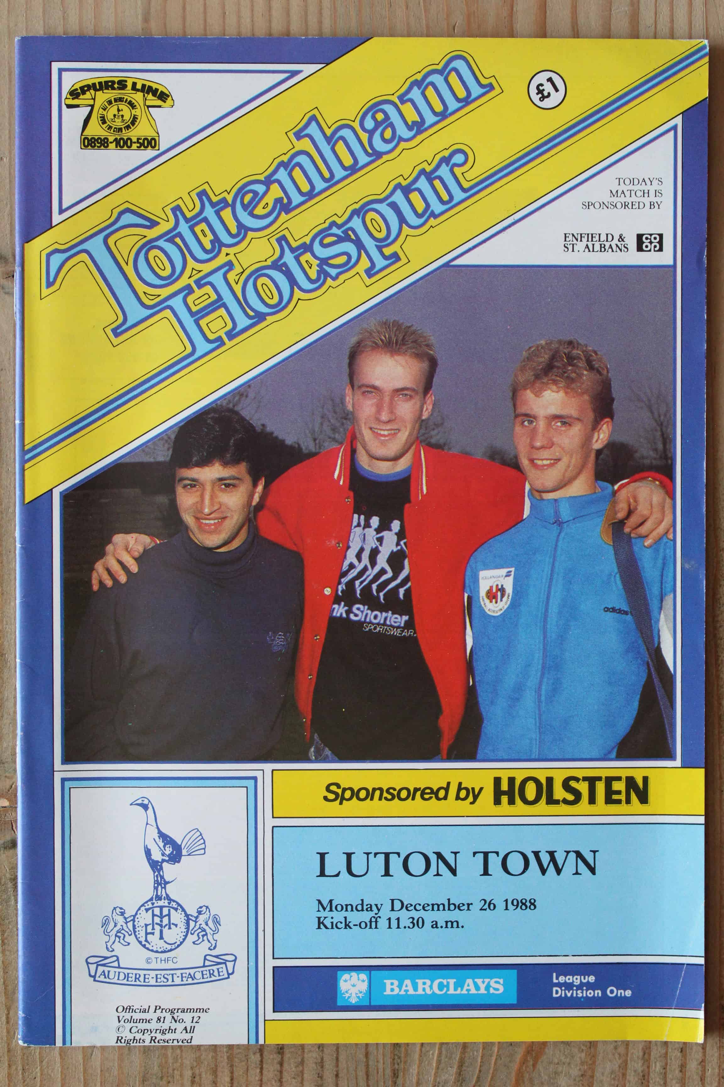 Tottenham Hotspur FC v Luton Town FC