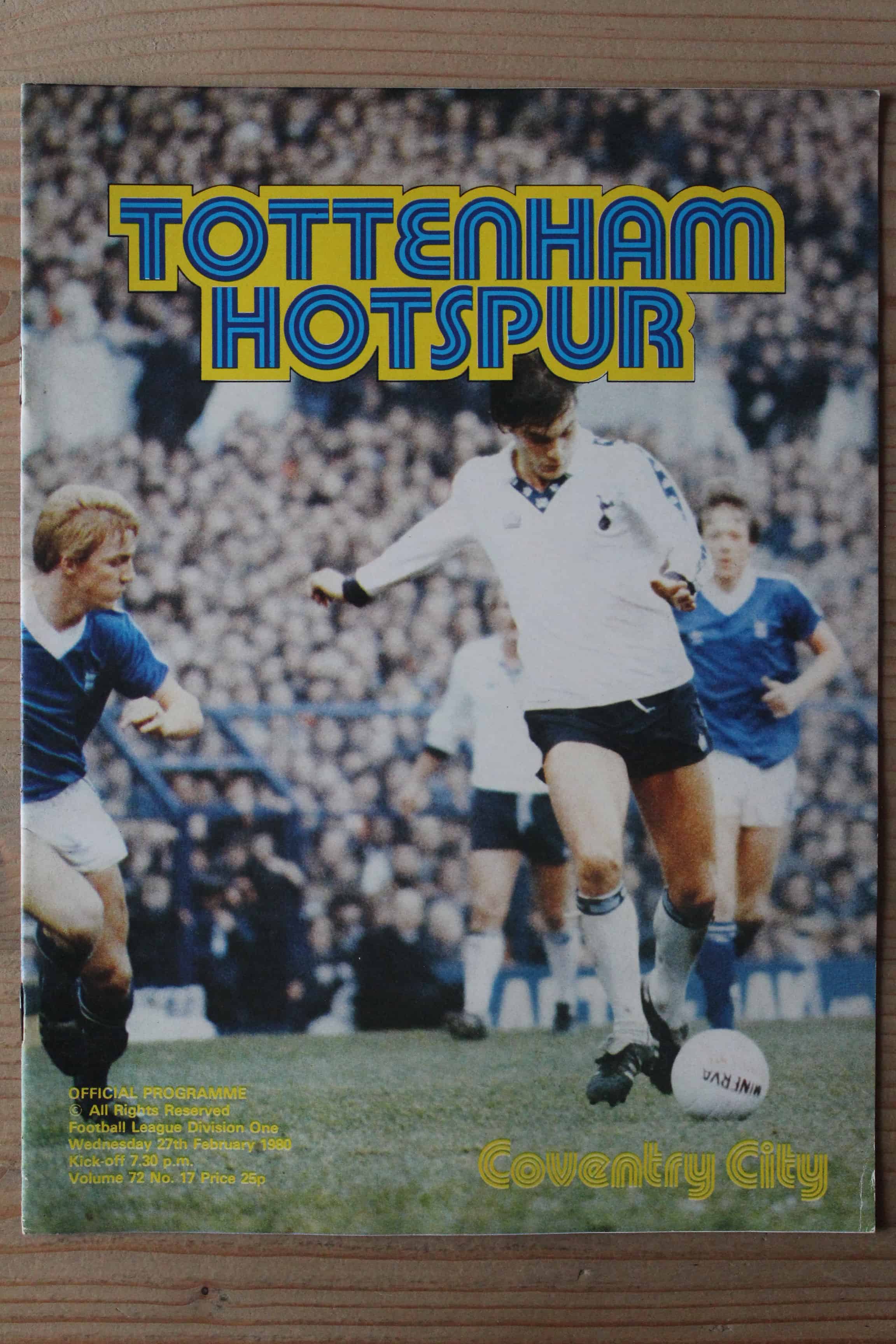 Tottenham Hotspur FC v Coventry City FC