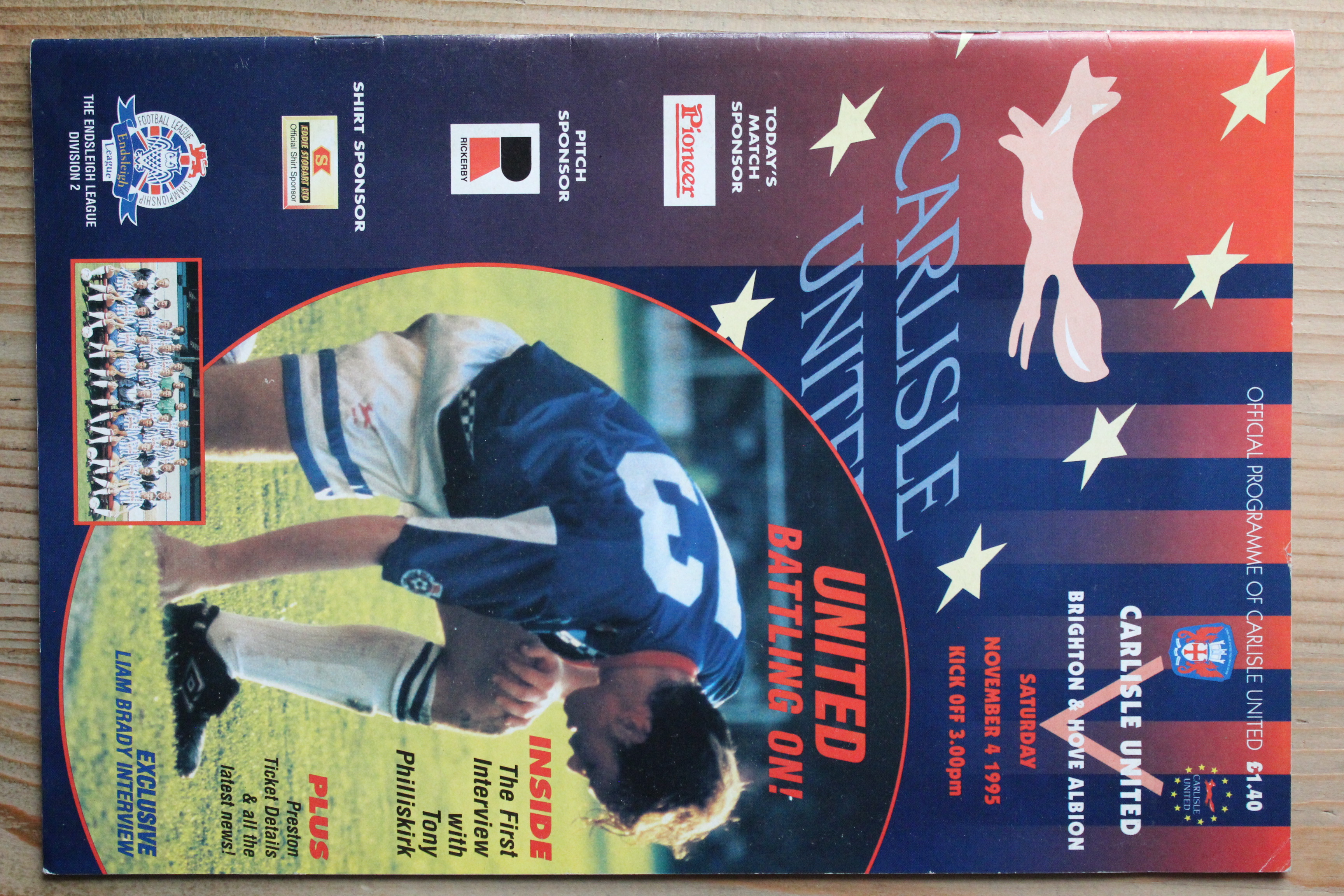 Carlisle United FC v Brighton & Hove Albion FC