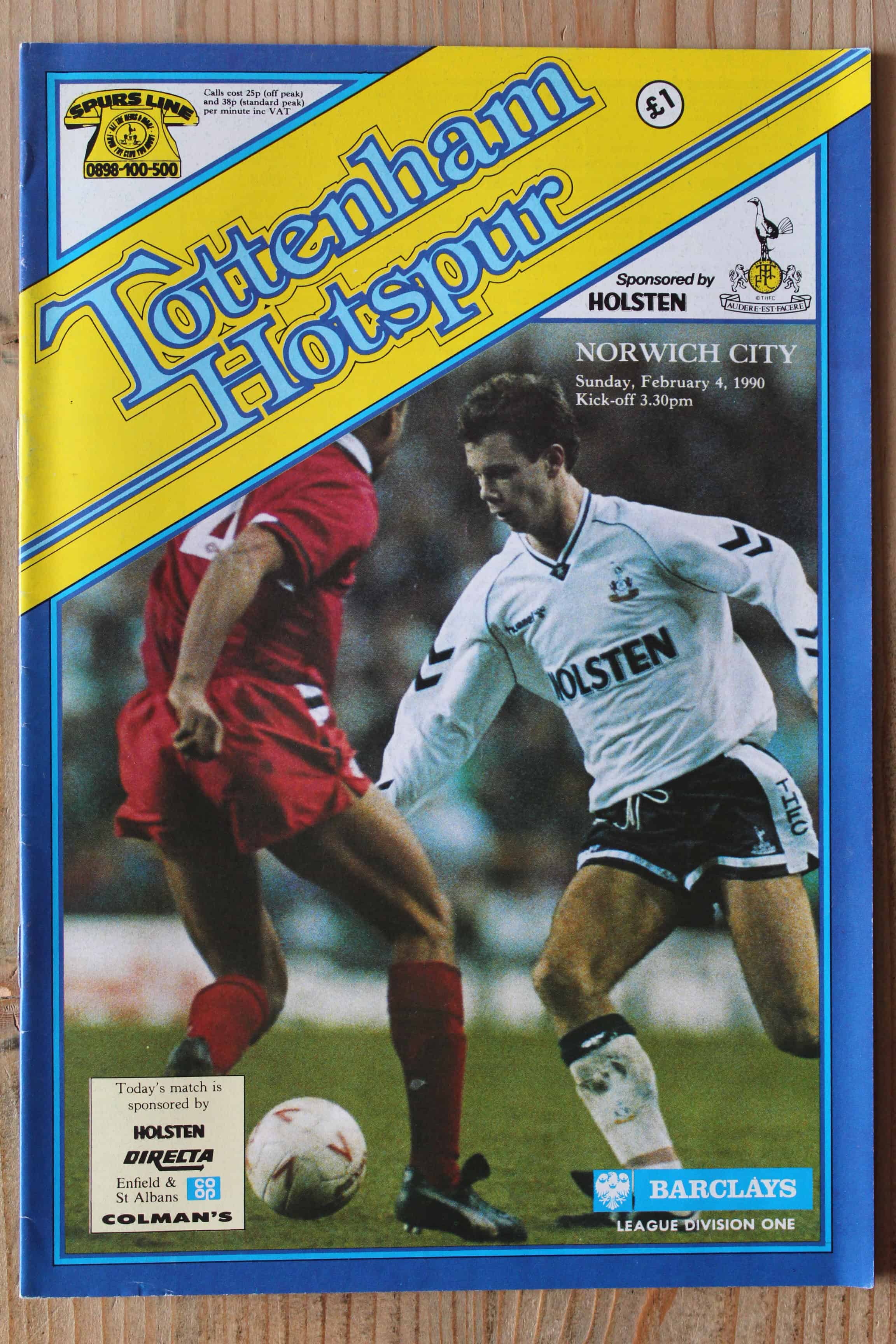 Tottenham Hotspur FC v Norwich City FC