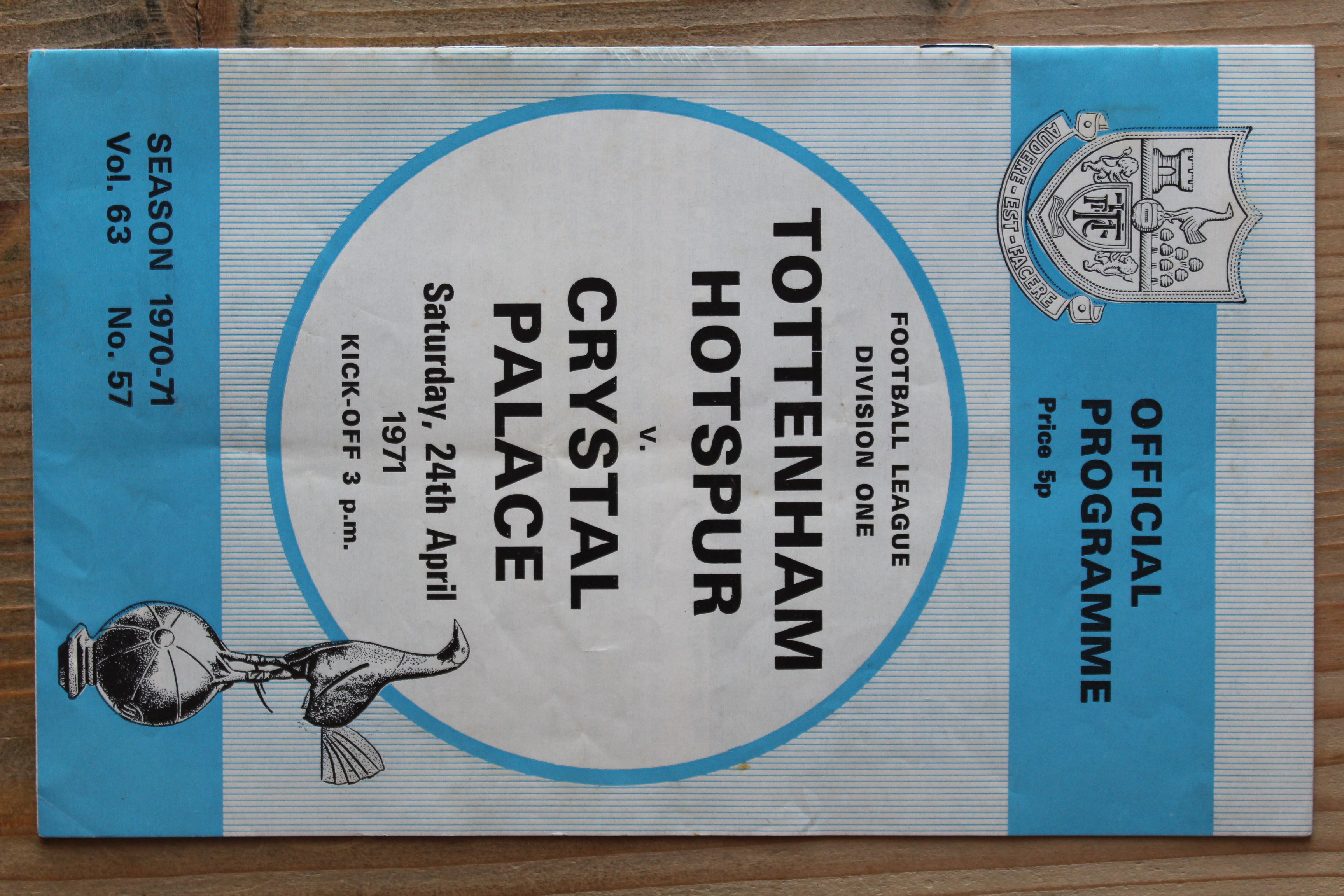 Tottenham Hotspur FC v Crystal Palace FC