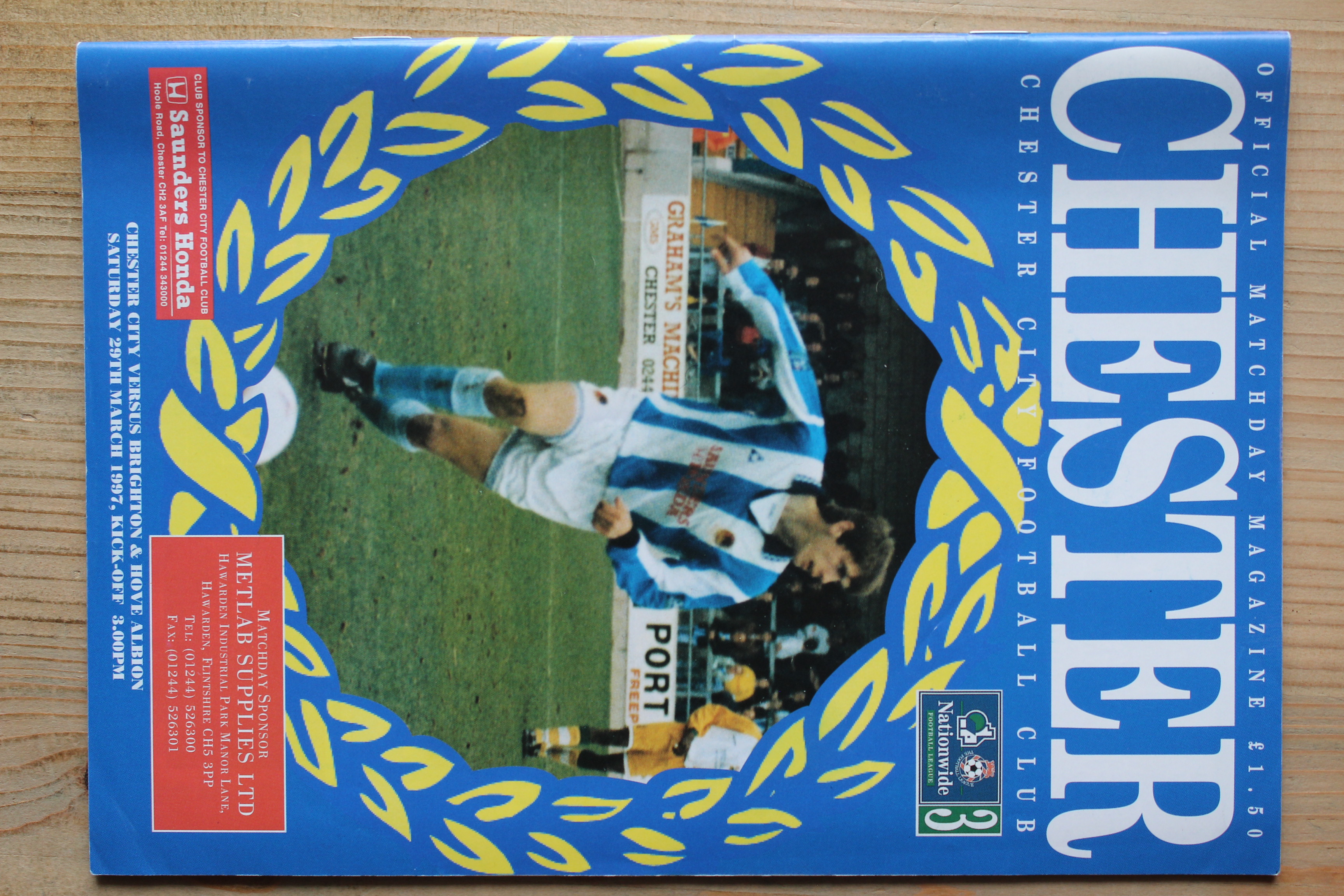 Chester City FC v Brighton & Hove Albion FC