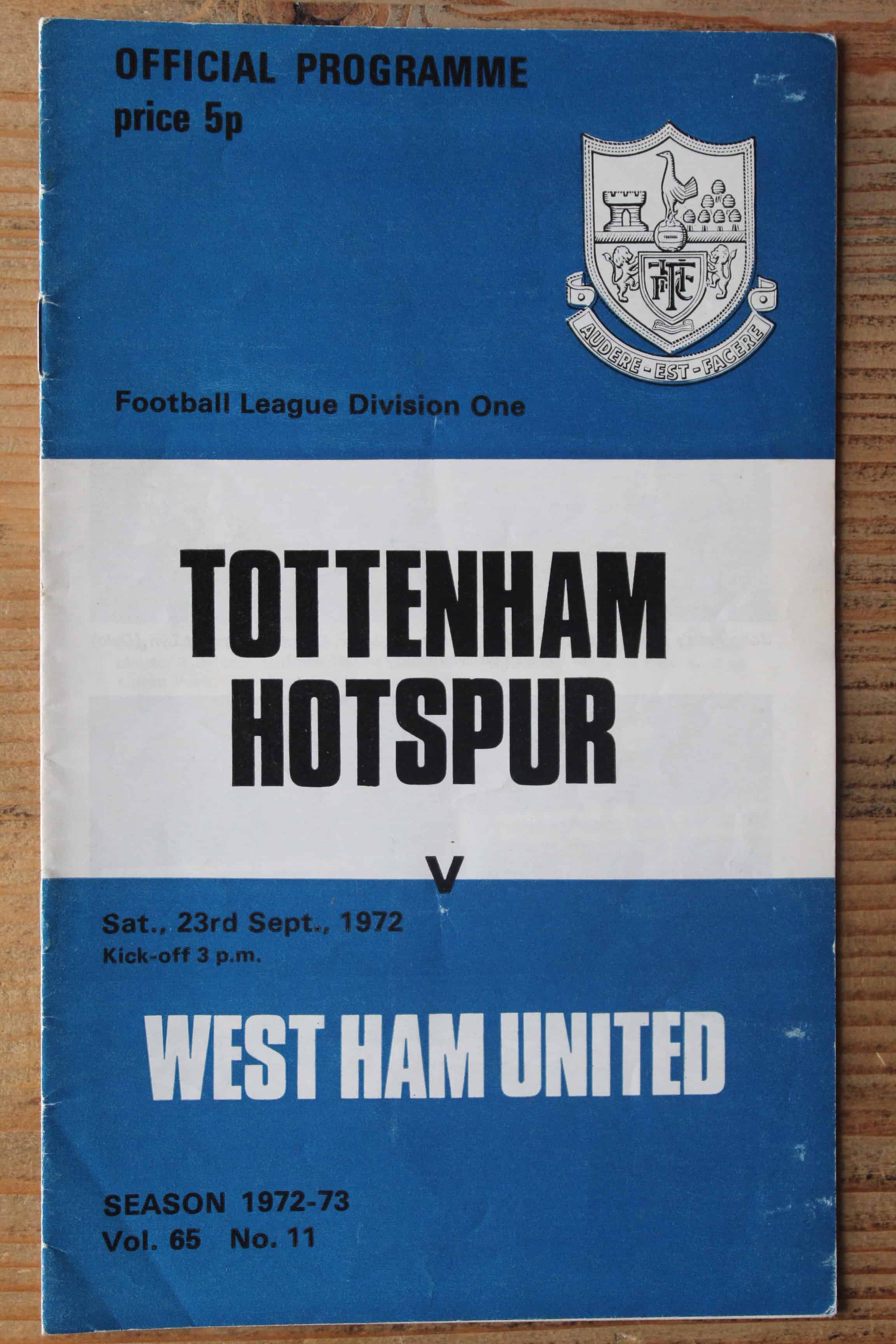 Tottenham Hotspur FC v West Ham United FC