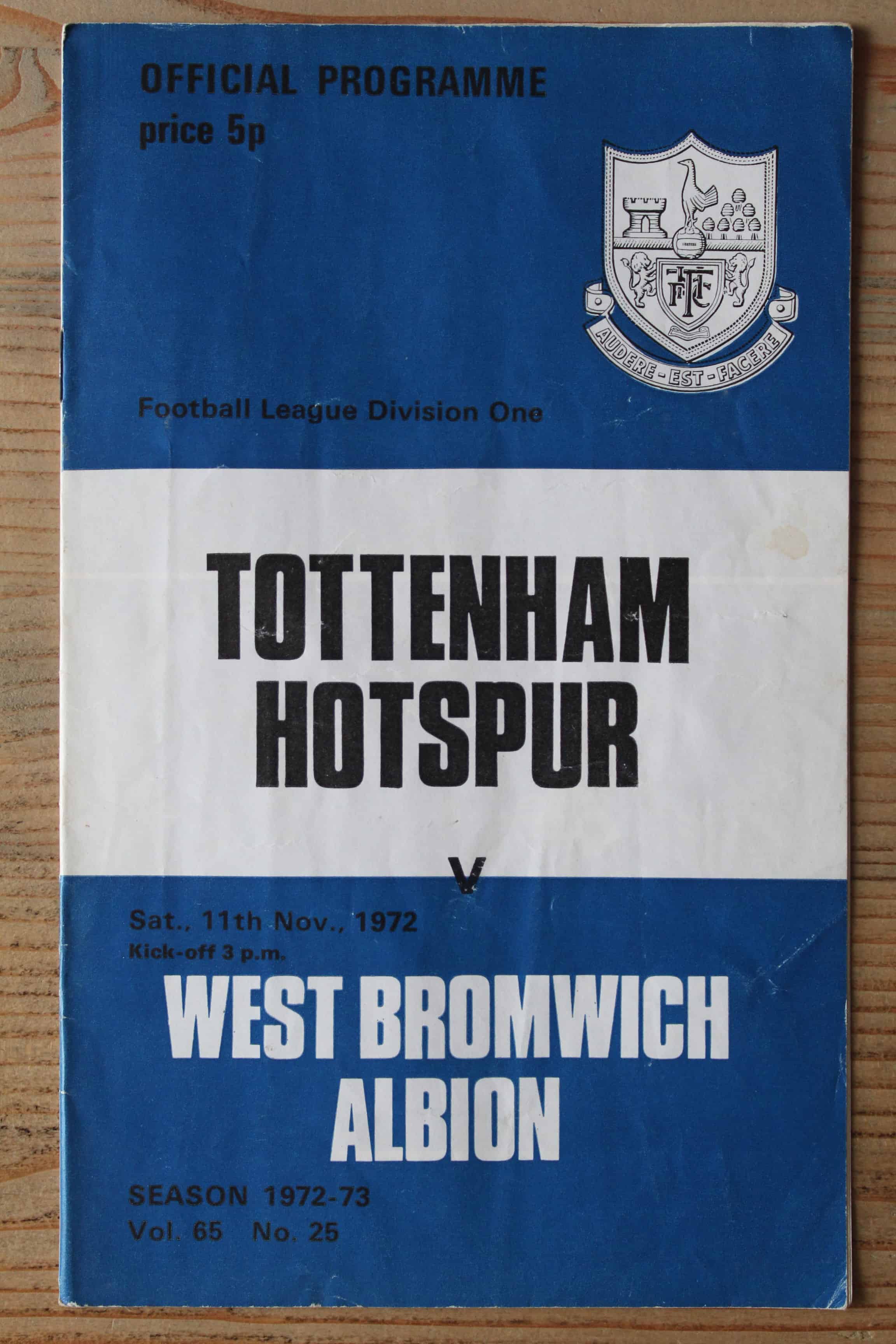 Tottenham Hotspur FC v West Bromwich Albion FC 