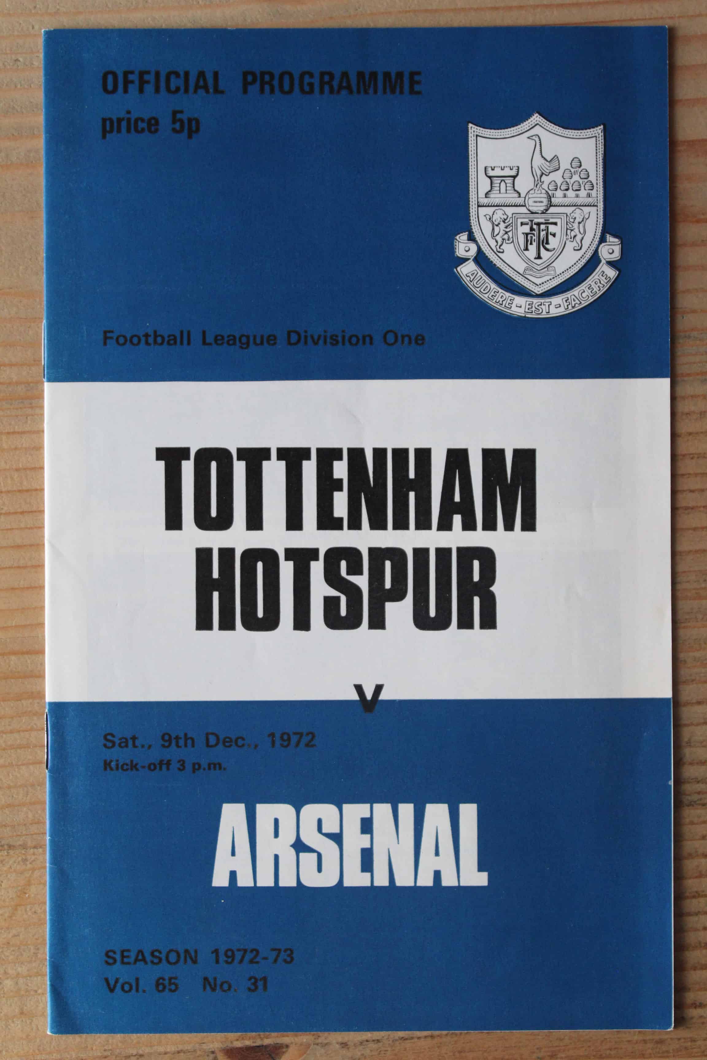 Tottenham Hotspur FC v Arsenal FC