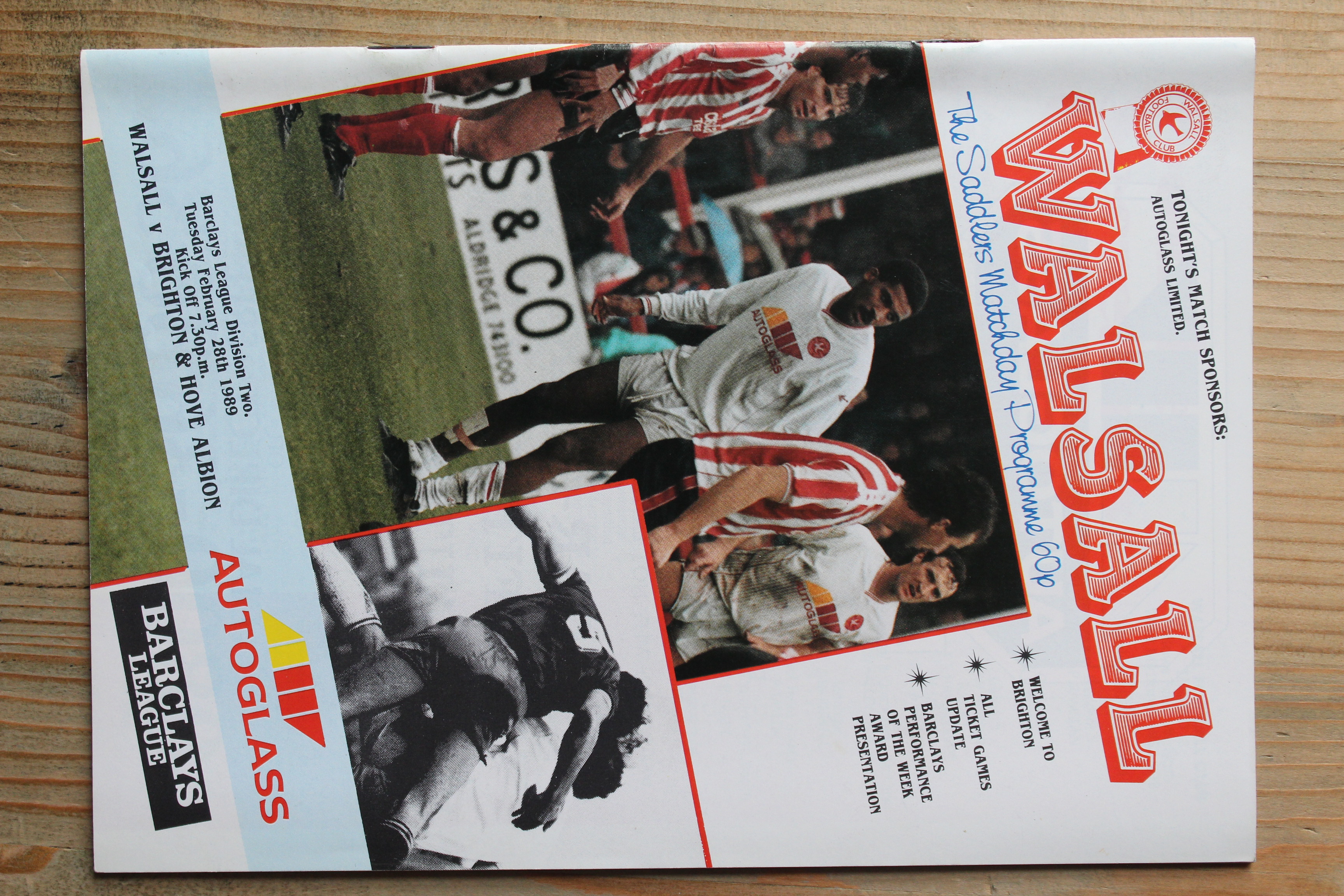 Walsall FC v Brighton & Hove Albion FC