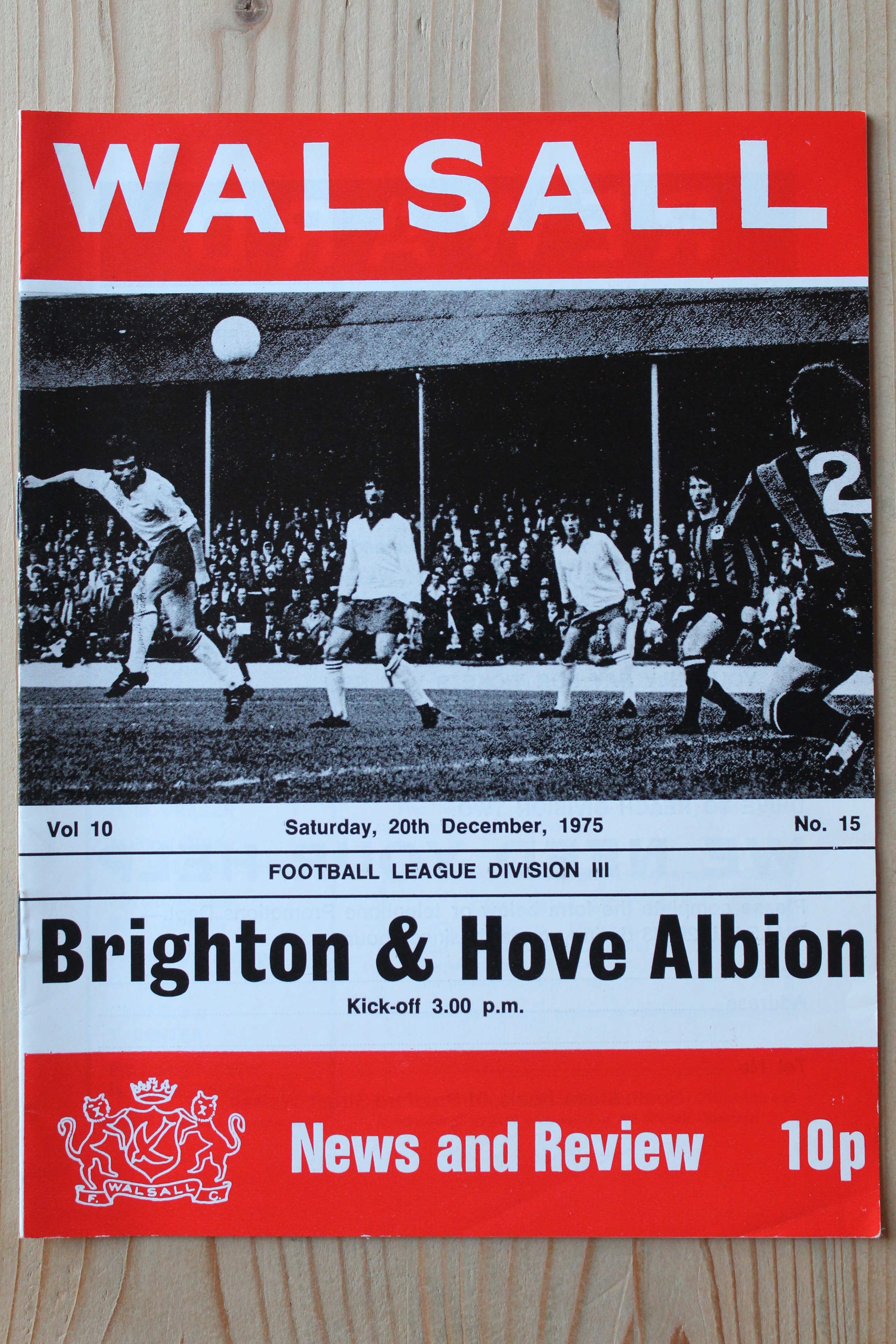 Walsall FC v Brighton & Hove Albion FC