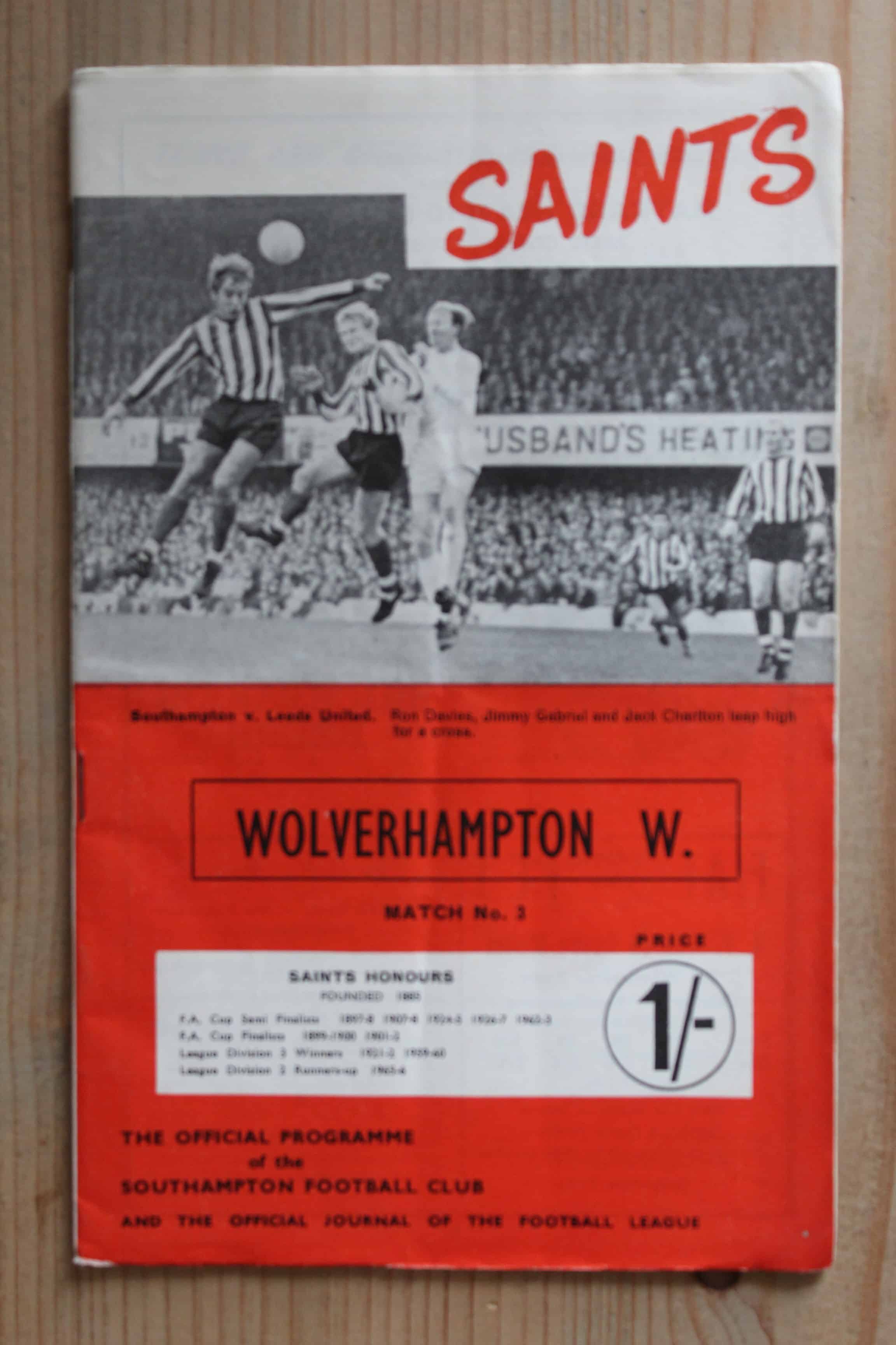 Southampton FC v Wolverhampton Wanderers FC