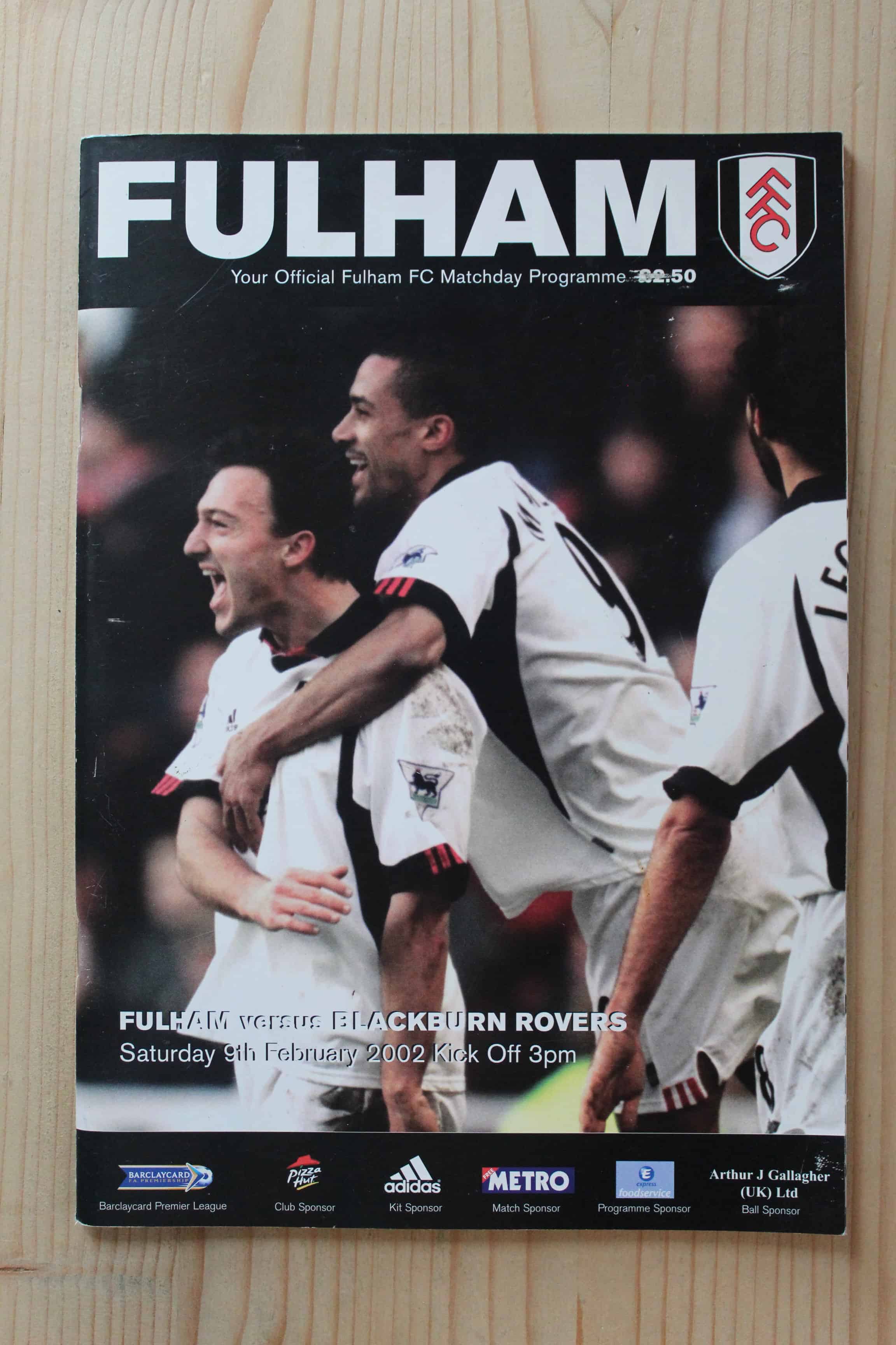 Fulham FC v Blackburn Rovers FC