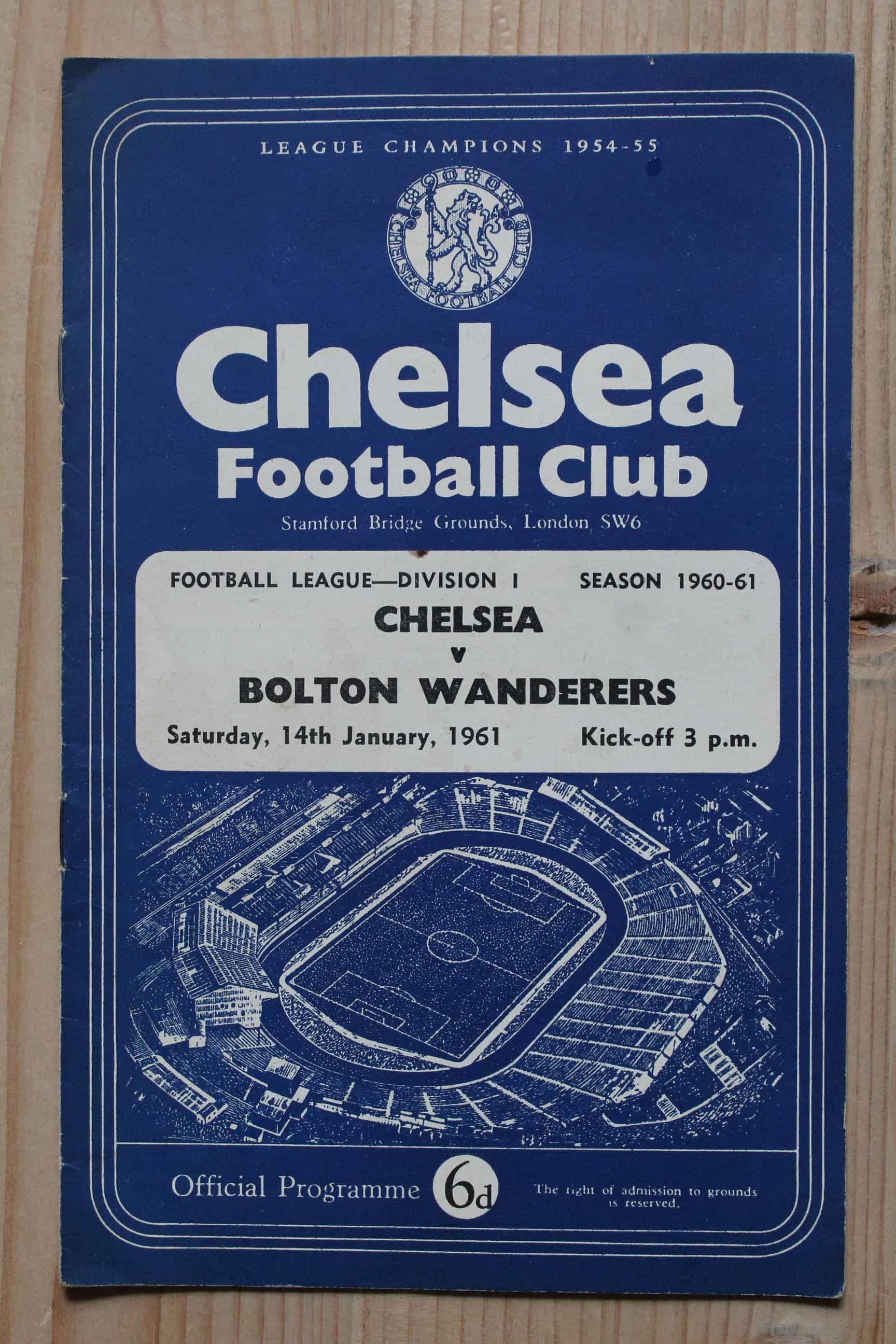 Chelsea FC v Bolton Wanderers FC