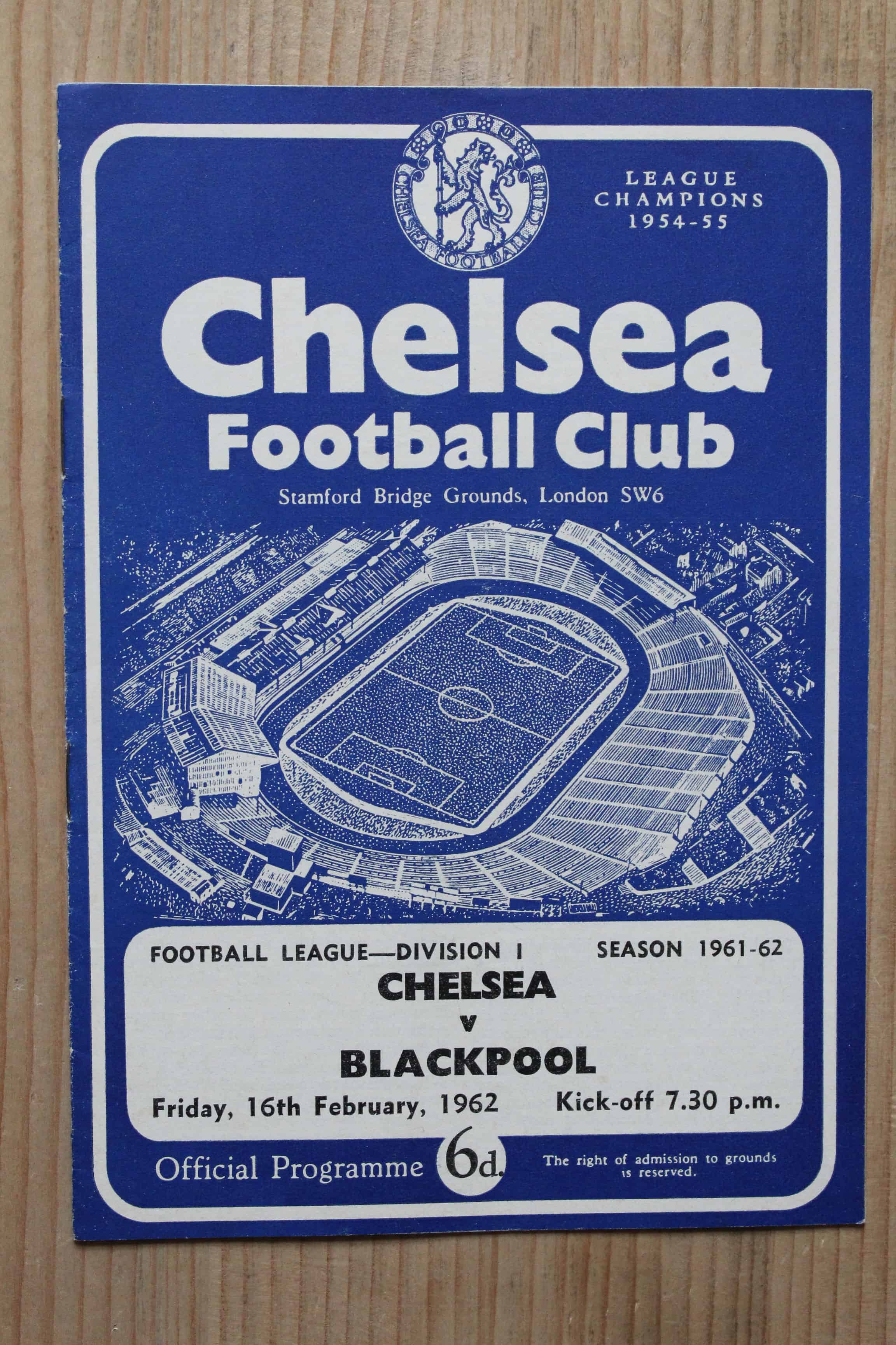 Chelsea FC v Blackpool FC