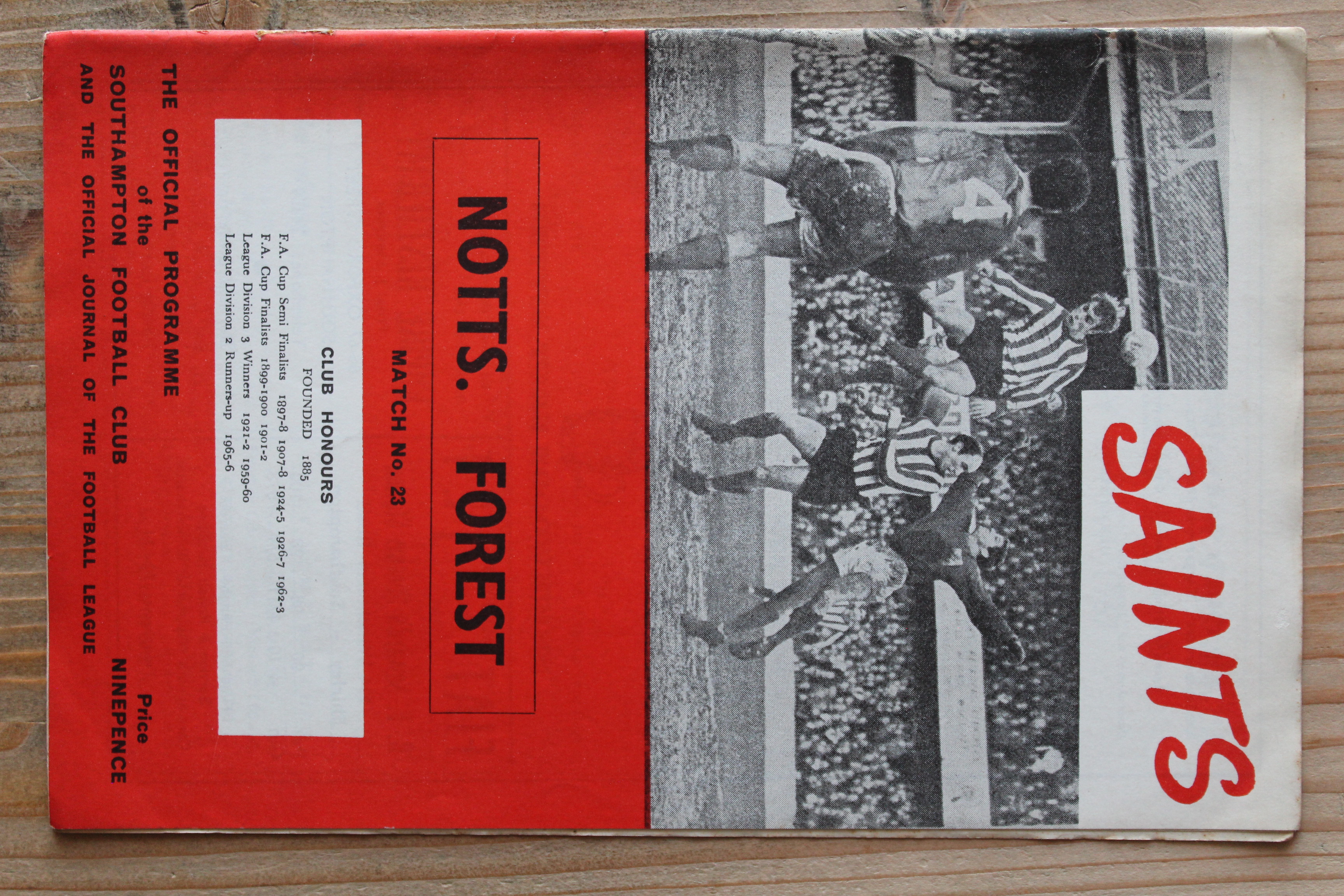 Southampton FC v Nottingham Forest FC