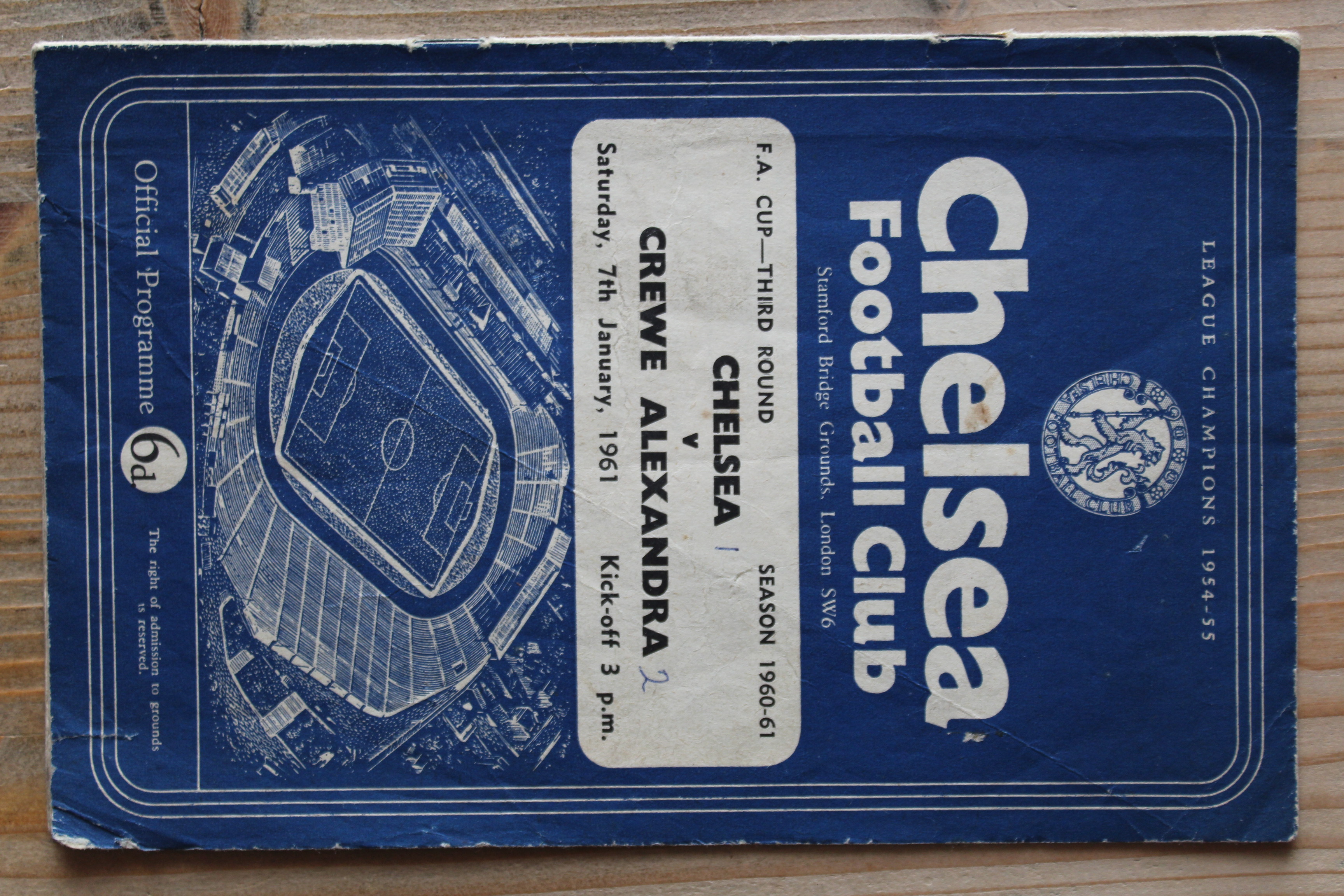 Chelsea FC v Crewe Alexandra FC