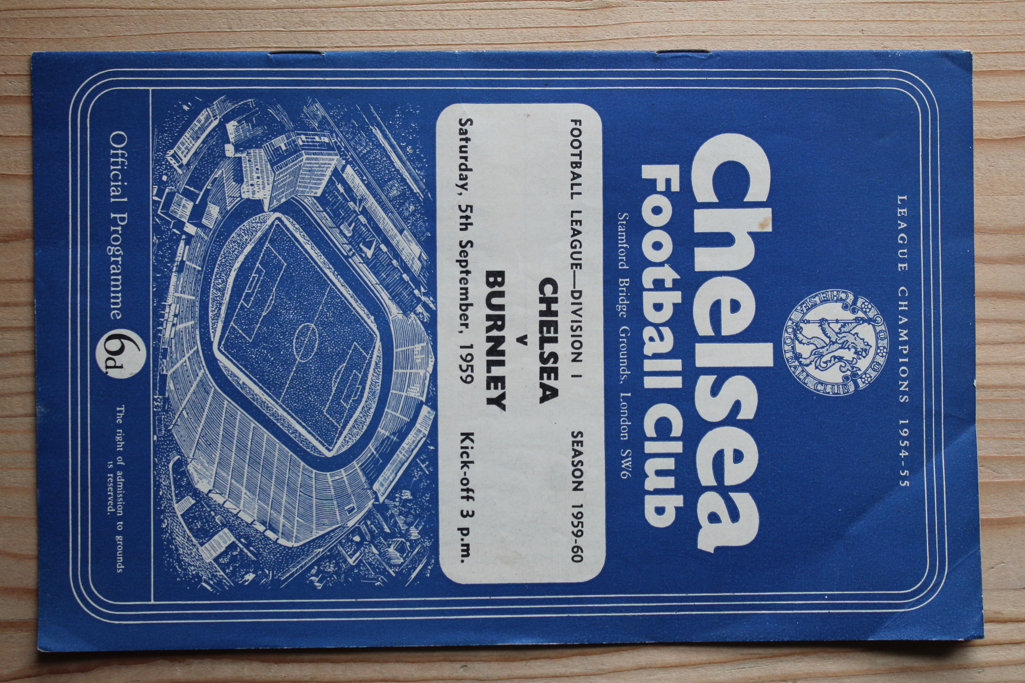 Chelsea FC v Burnley FC