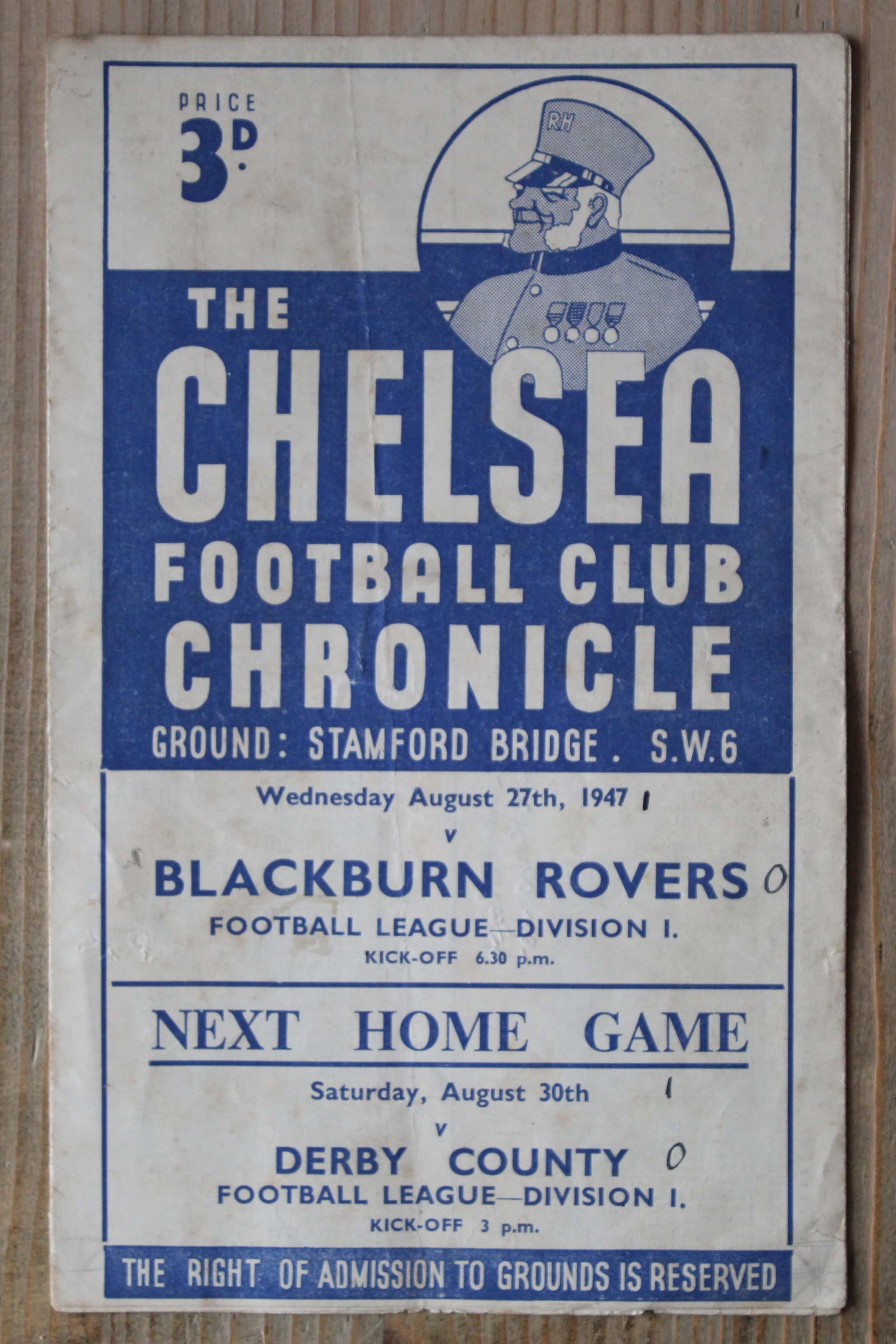 Chelsea FC v Blackburn Rovers FC