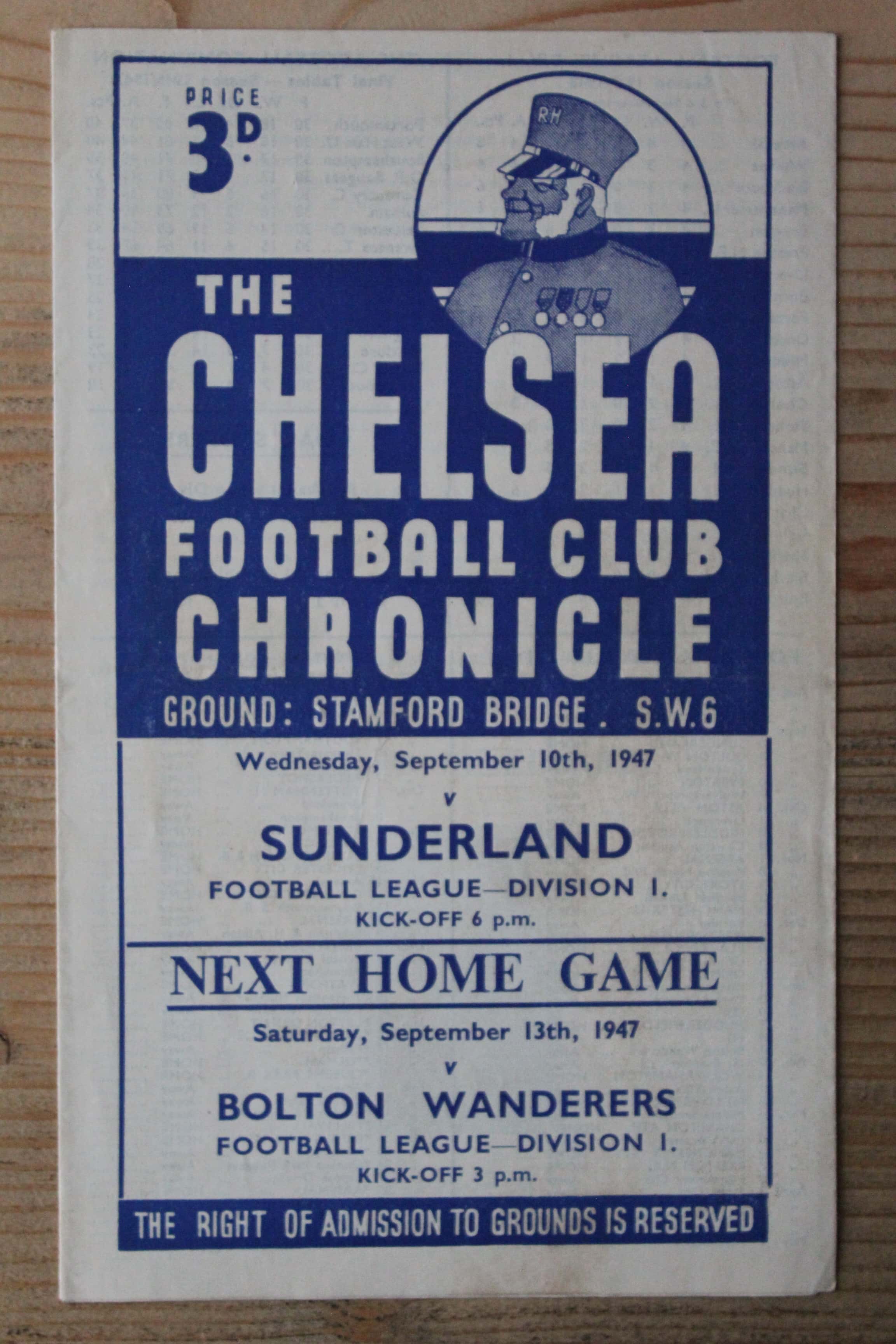 Chelsea FC v Sunderland FC