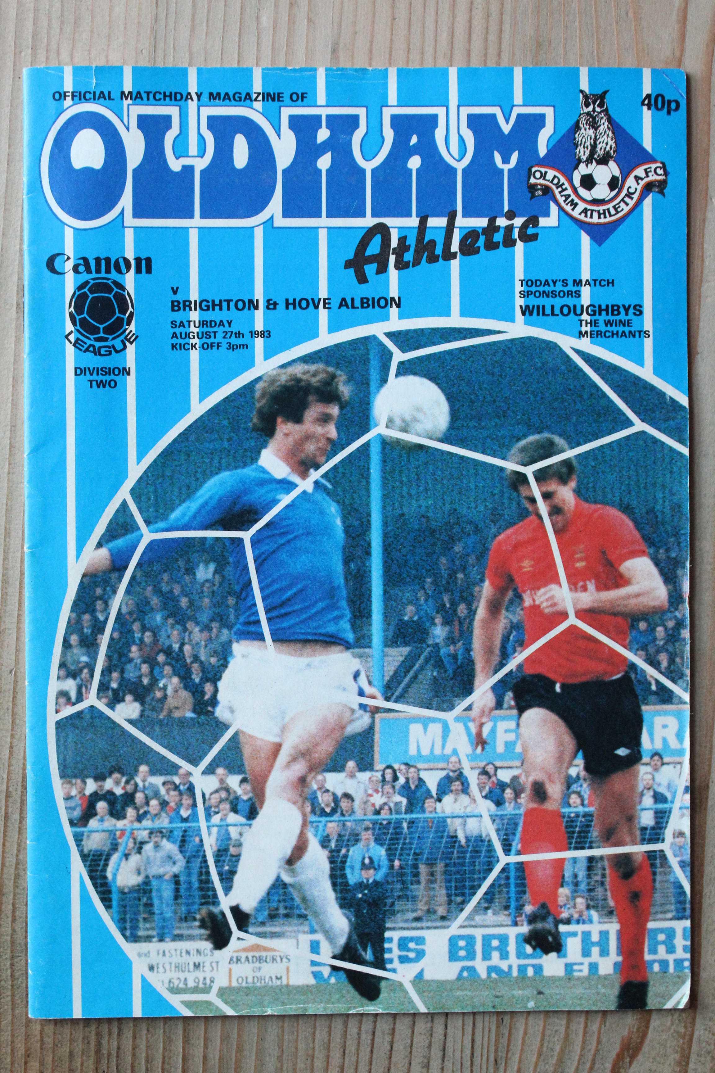 Oldham Athletic FC v Brighton & Hove Albion FC