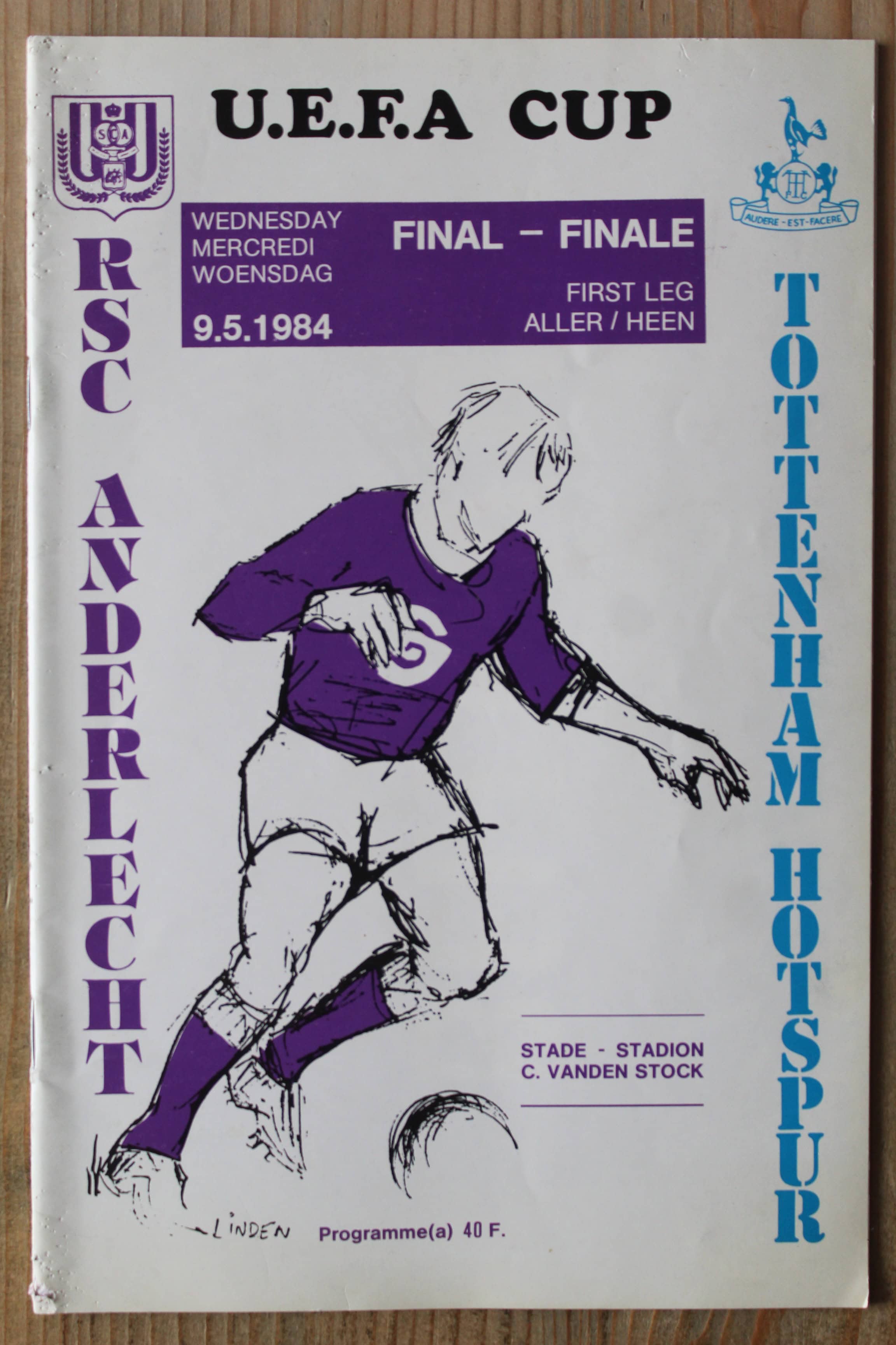 R.S.C. Anderlecht v Tottenham Hotspur FC