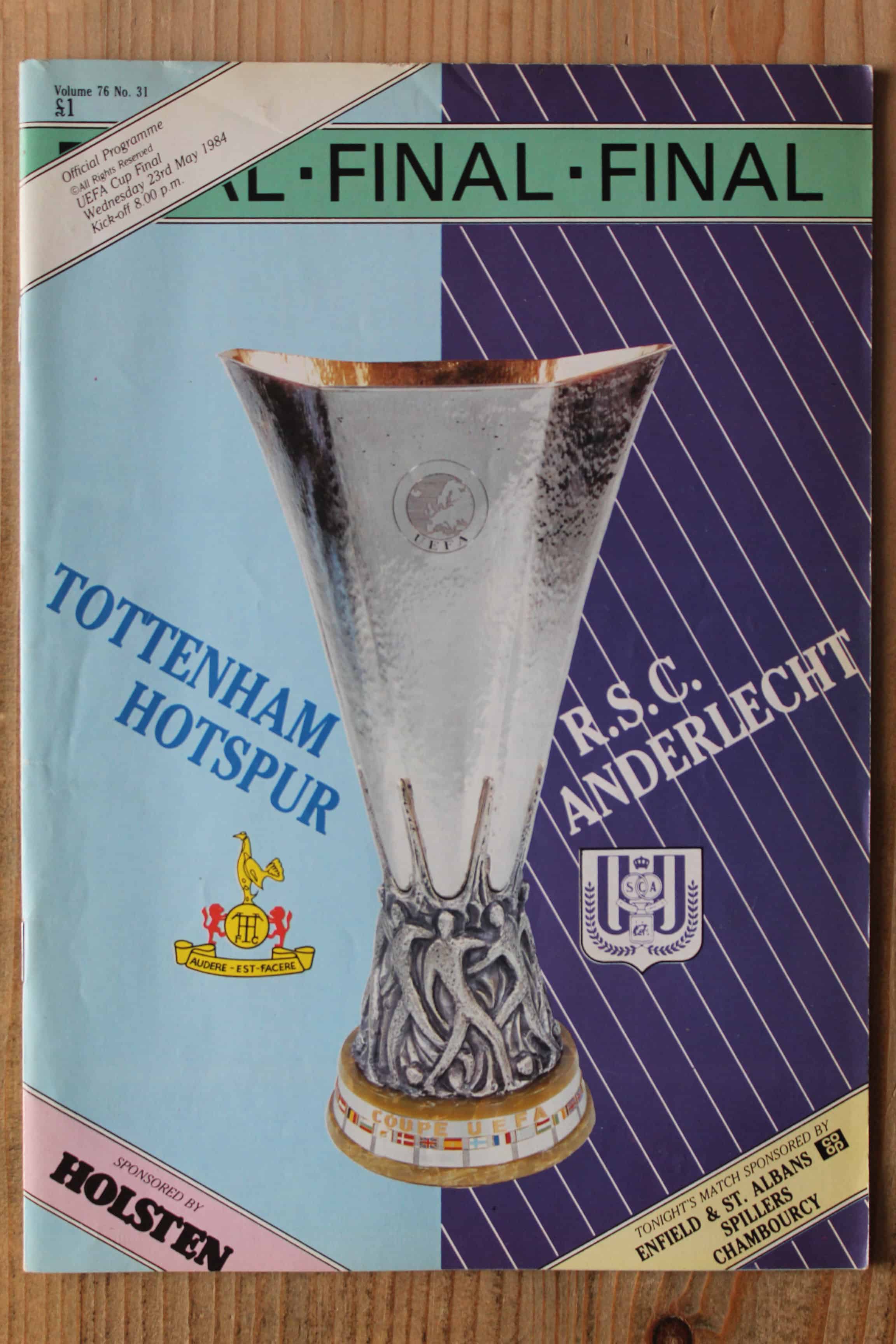 Tottenham Hotspur FC v R.S.C. Anderlecht